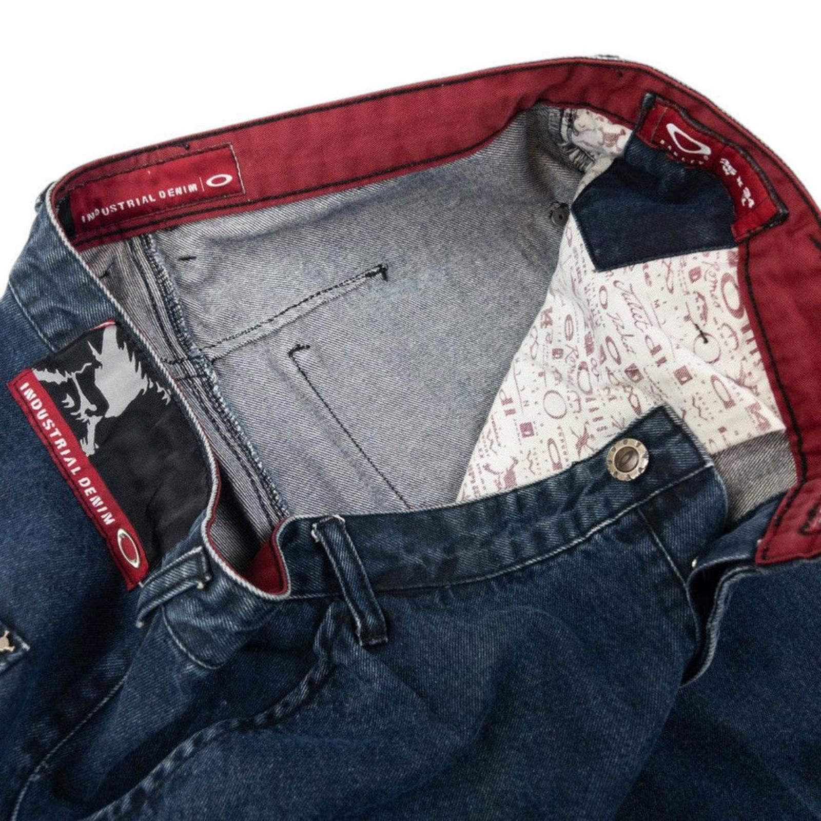 Oakley Vintage Oakley Industrial Denim Jeans Size W37 Size US 37 - 5 Thumbnail