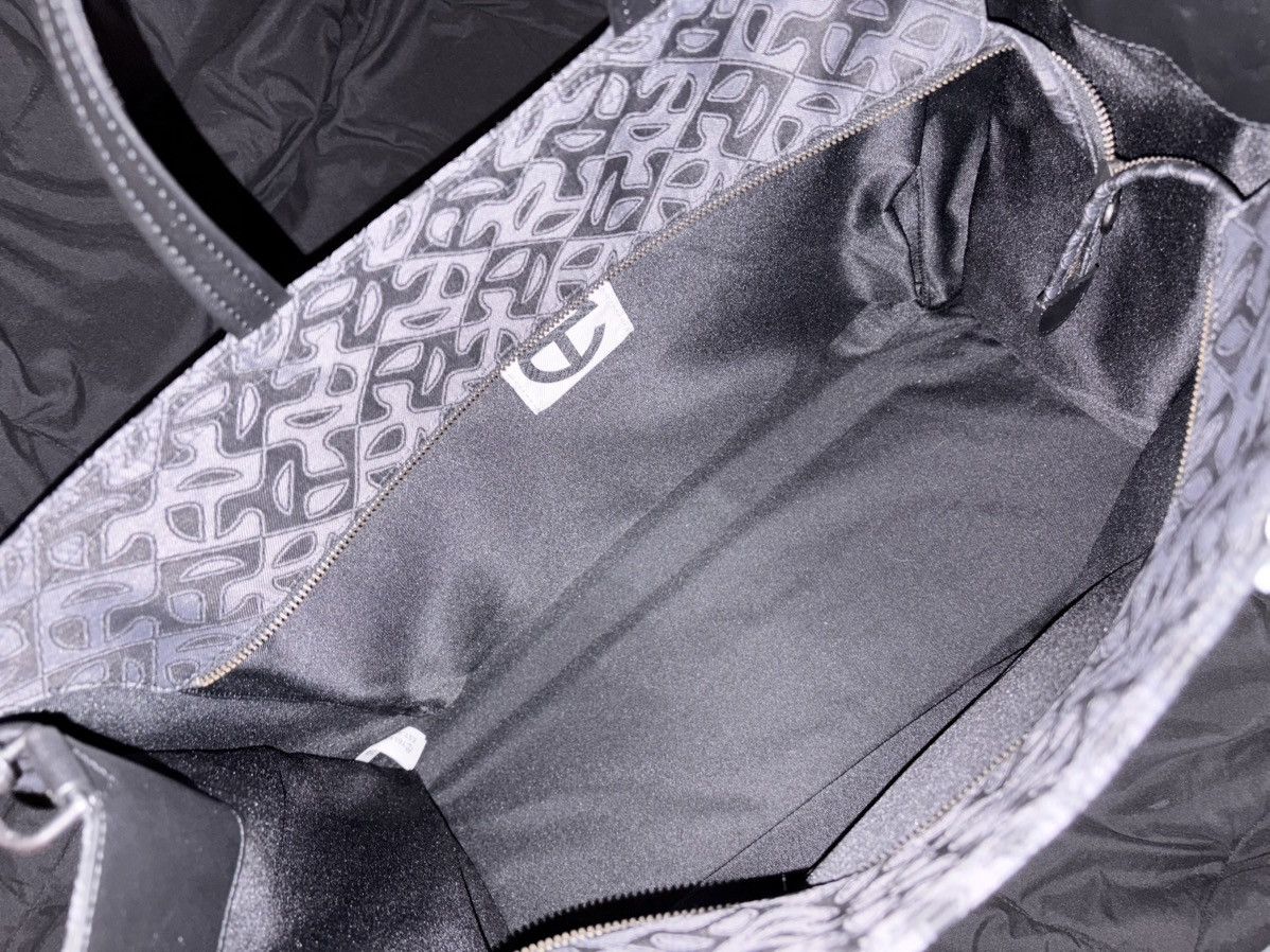 Telfar TELFAR-Large Jacquard Shopper | Black Monogram Size ONE SIZE - 3 Thumbnail