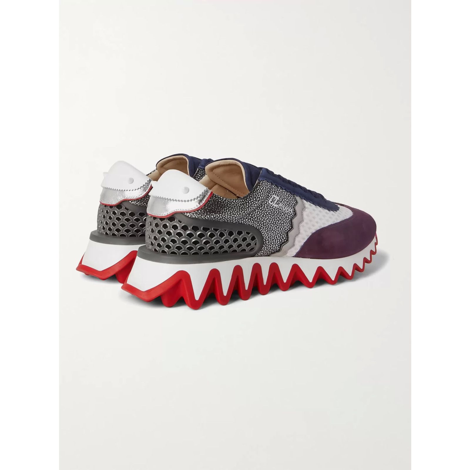 Christian Louboutin Christian Louboutin Loubishark Flat Suede Low Top Sneaker Size US 10 / EU 43 - 13 Thumbnail