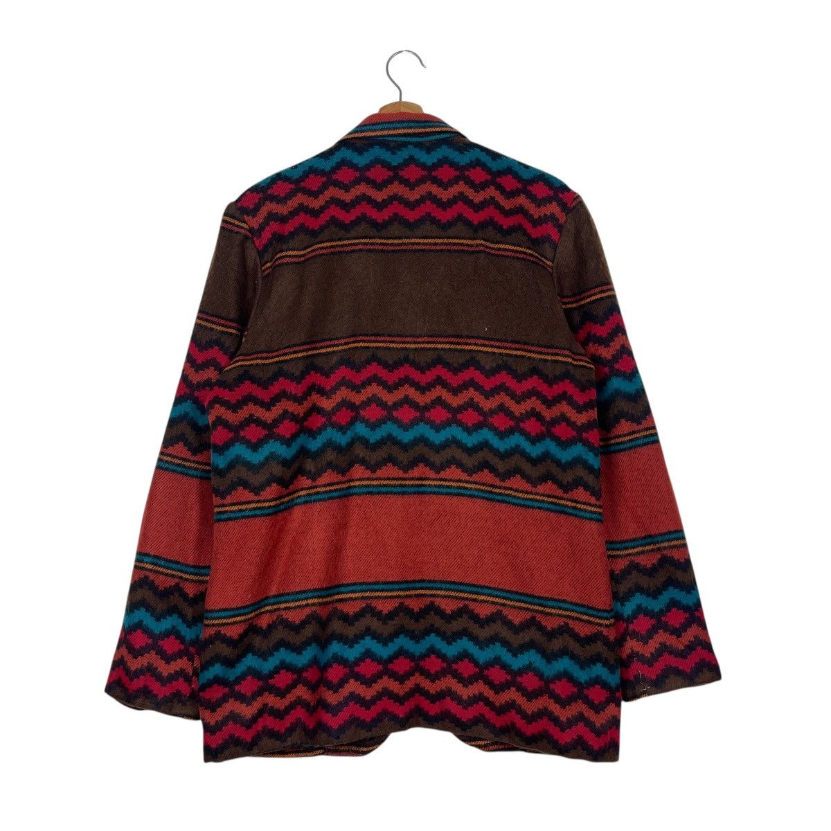 Melrose Vintage 90s Index By Melrose Navajo Native Button Jacket Size US M / EU 48-50 / 2 - 7 Thumbnail