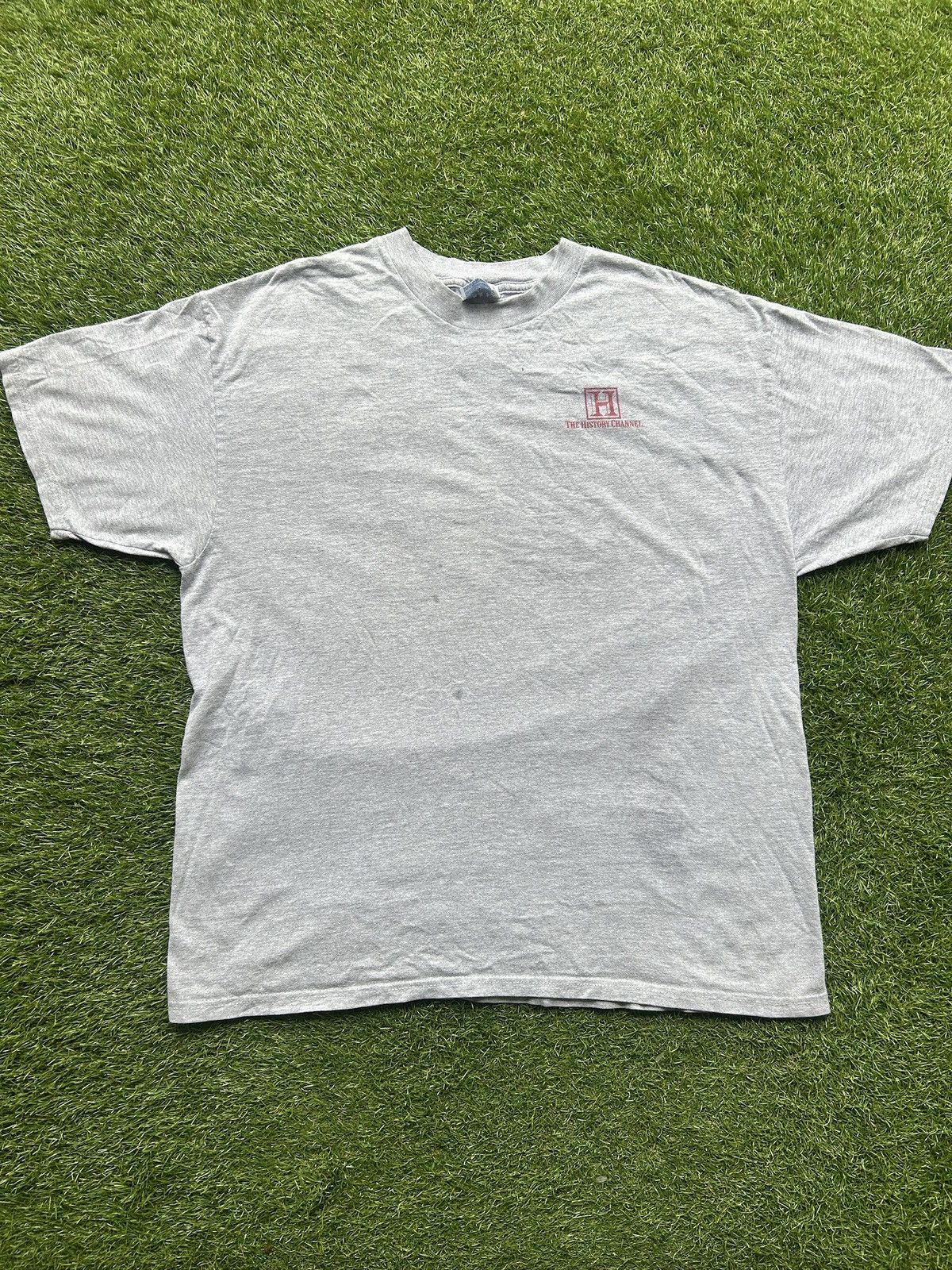 Vintage Vintage 90’s History Channel Logo T-Shirt Size US XL / EU 56 / 4 - 2 Thumbnail