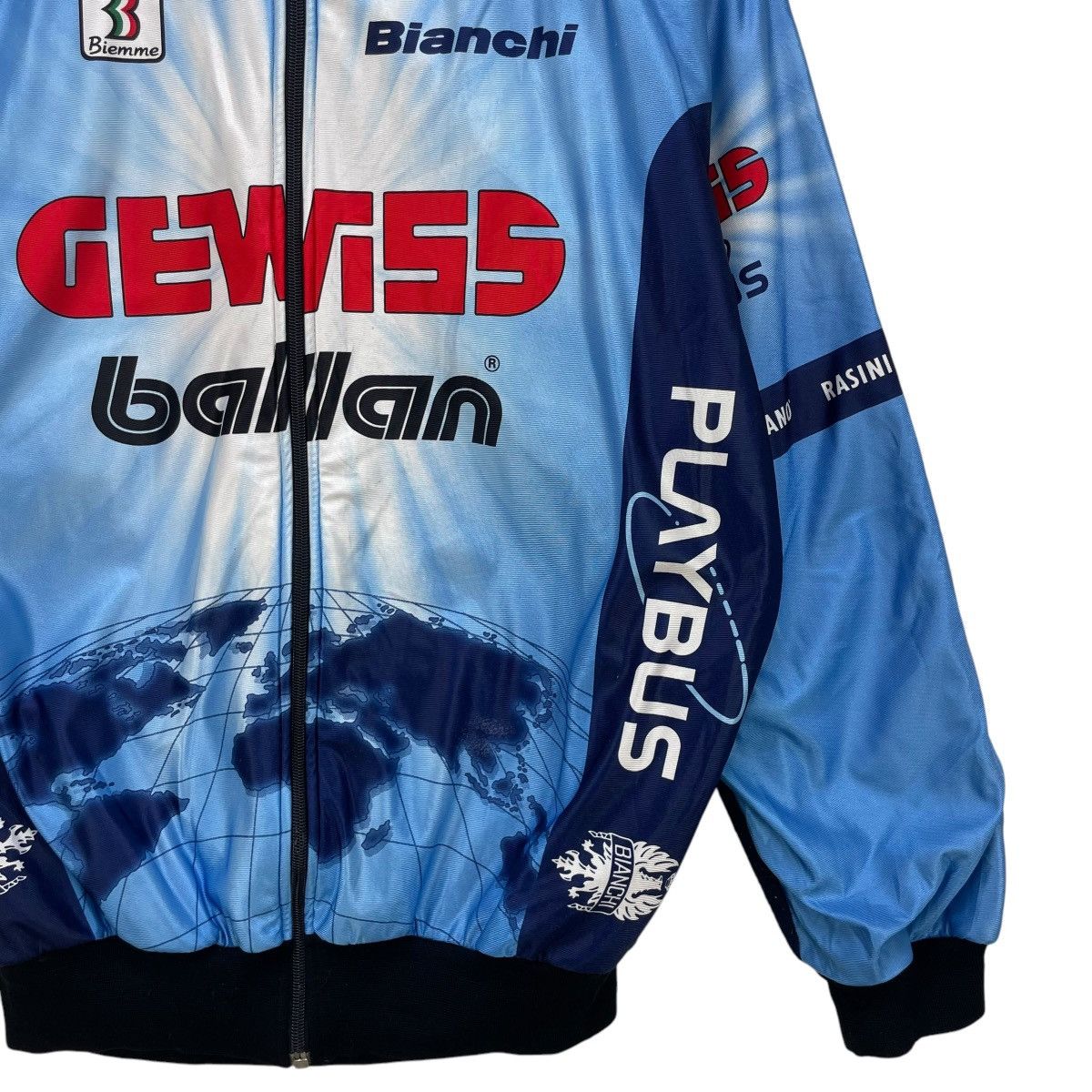 Luigi Bianchi × Vintage 💥Vintage 90s Bianci Basikal Jacket Made In Italy Size US M / EU 48-50 / 2 - 4 Thumbnail