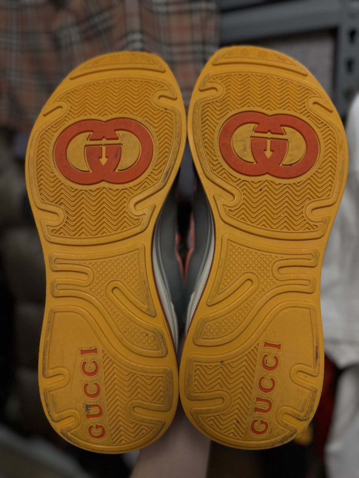 Gucci Gucci Men’s Shoes Ultrapace Size 12G/12.5US Clean Size US 12.5 / EU 45-46 - 14 Thumbnail
