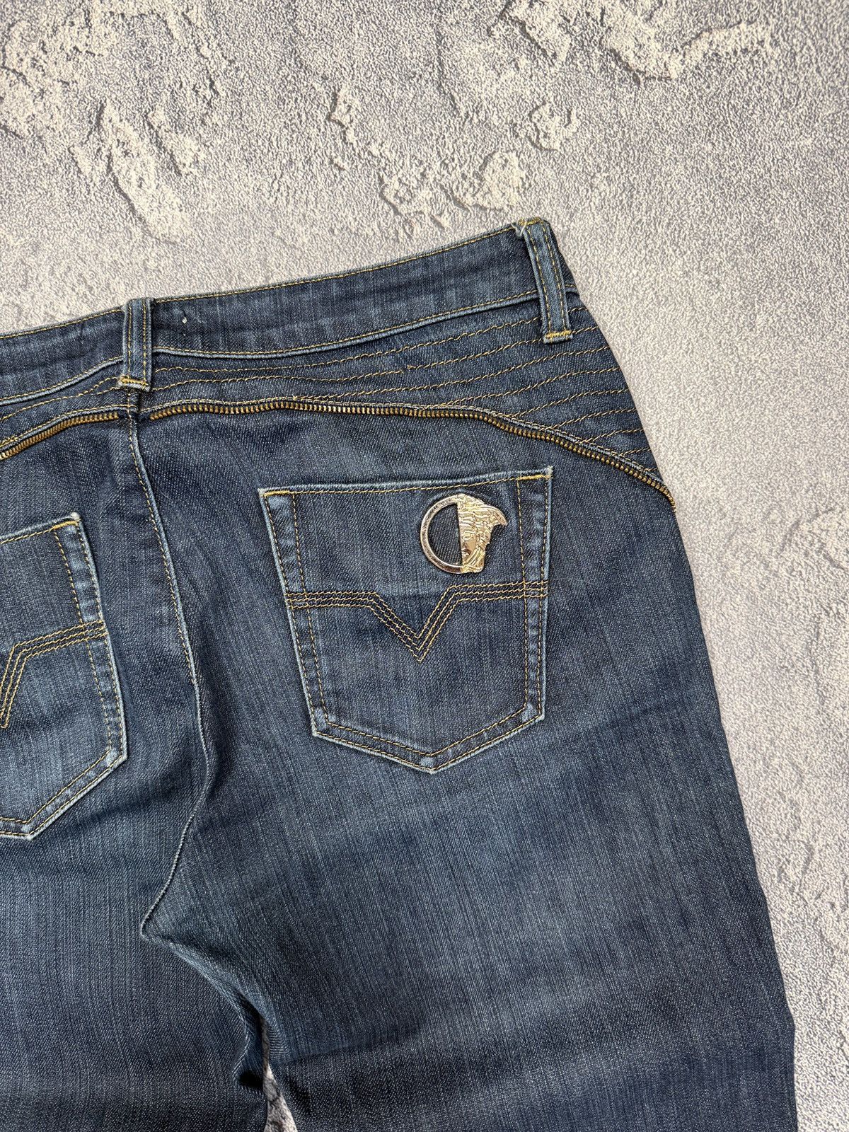 Versace Vintage Versace Jeans Couture Denim Pants Size 29" - 9 Thumbnail