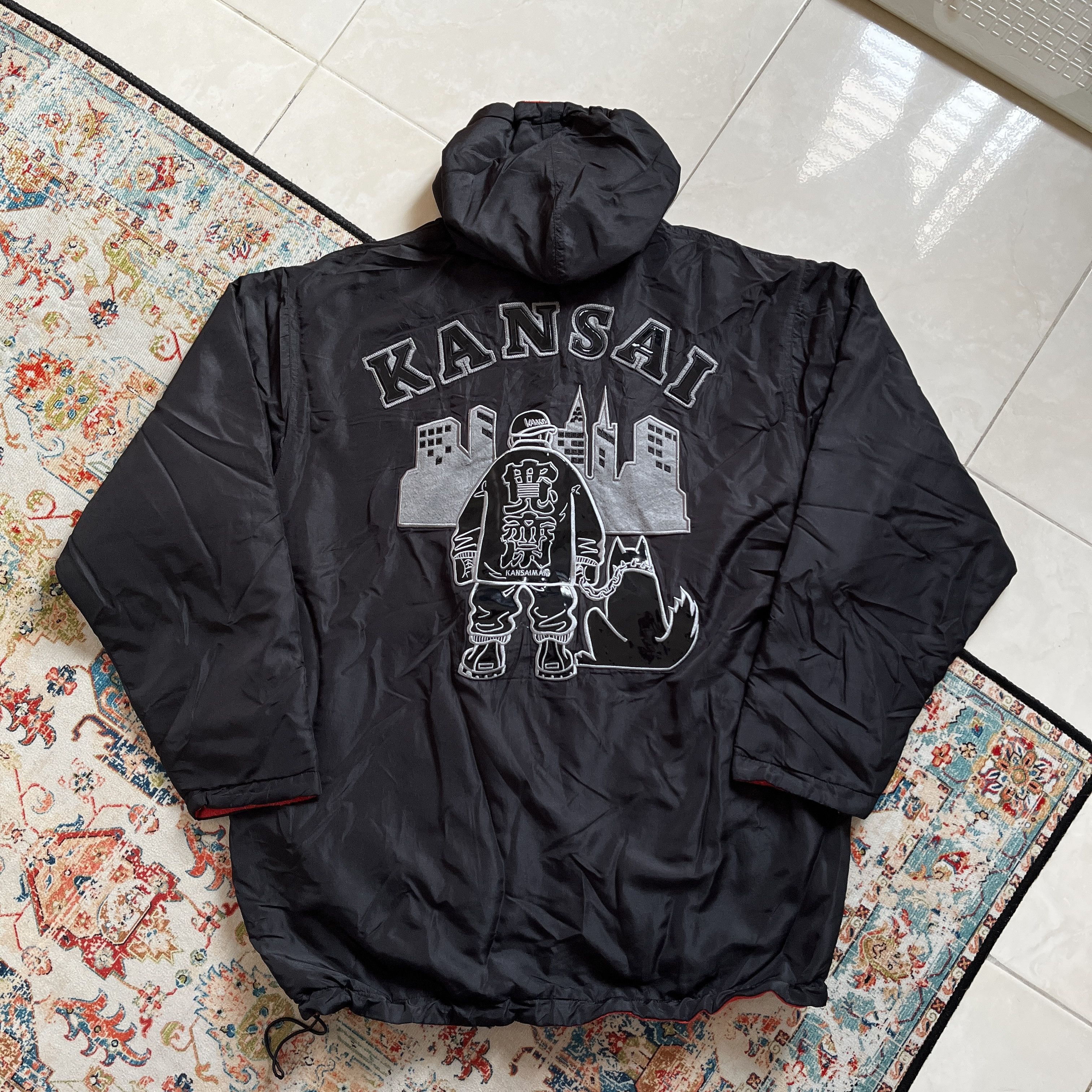 Kansai Yamamoto Vintage Kansai Yamamoto subculture japan reversible jacket Size US XL / EU 56 / 4 - 2 Thumbnail