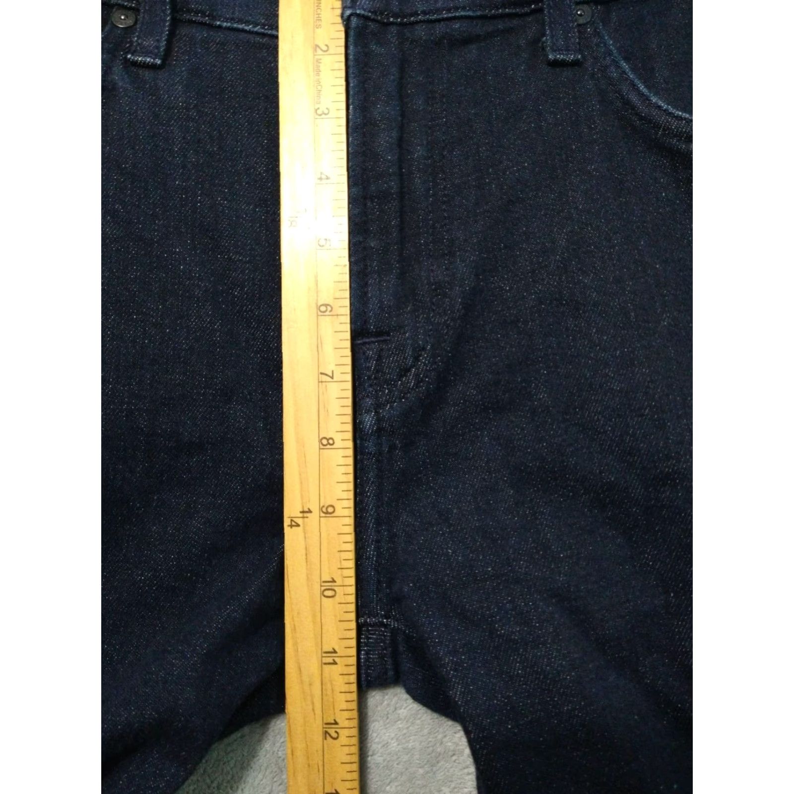 7 For All Mankind 7 For All Mankind Jeans Mens Paxtyn Skinny Mid Rise Stretch 33 x 31 Blue Denim Size US 33 - 4 Thumbnail