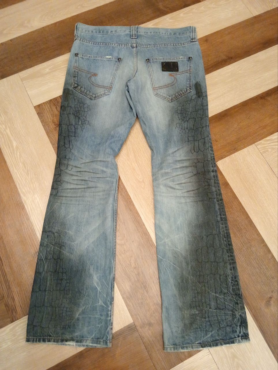 semanticdesign VINTAGE SEMANTIC DESIGN FLARE JEANS Size US 36 / EU 52 - 8 Thumbnail