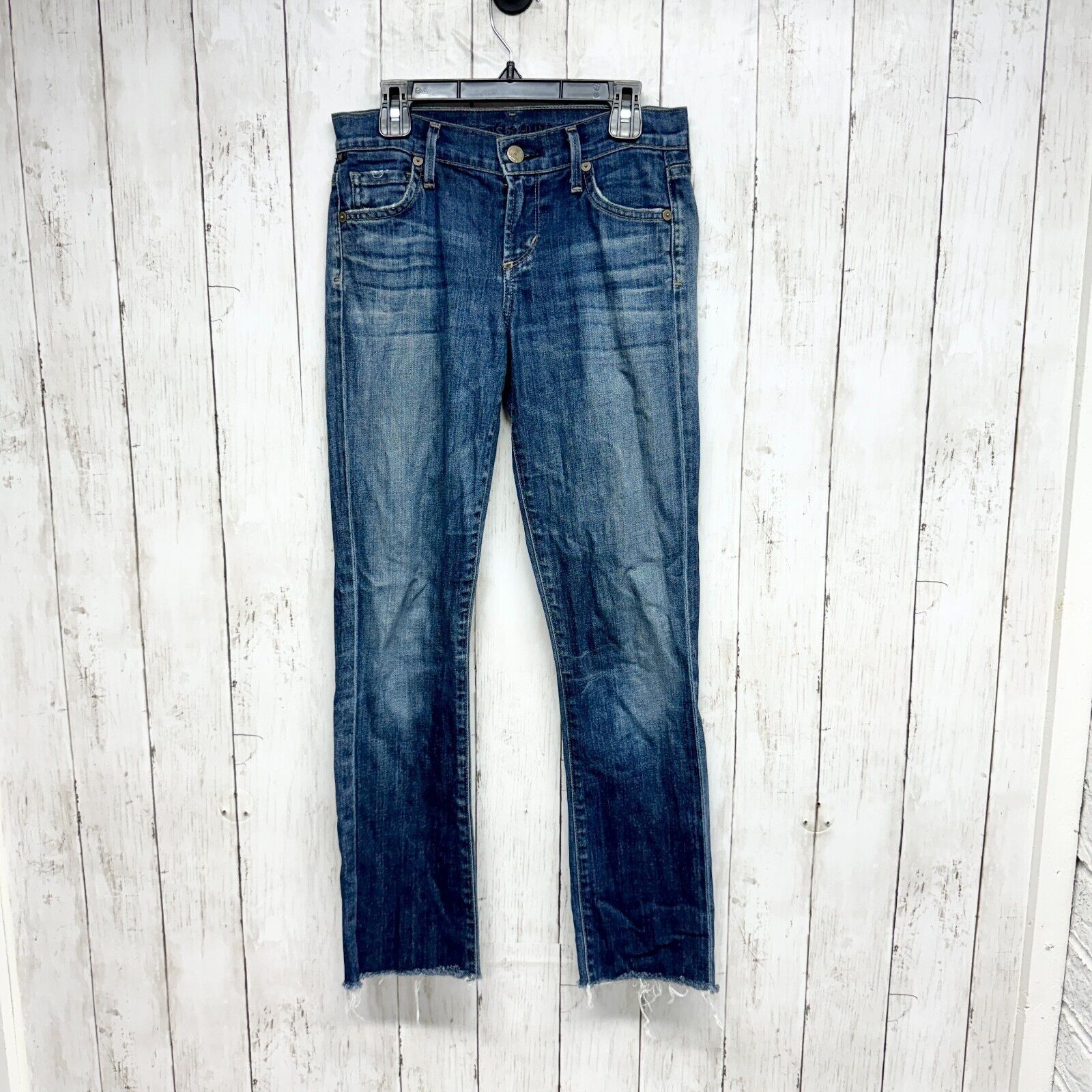 Citizens Of Humanity Citizens of Humanity 24 Slim Bootcut Cotton Jeans Blue Denim Size 24" / US 00 / IT 34 - 1 Thumbnail