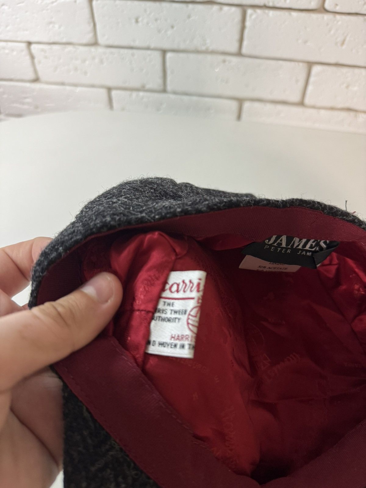 Harris Tweed Harris Tweed Peter James cap hat Size ONE SIZE - 5 Thumbnail
