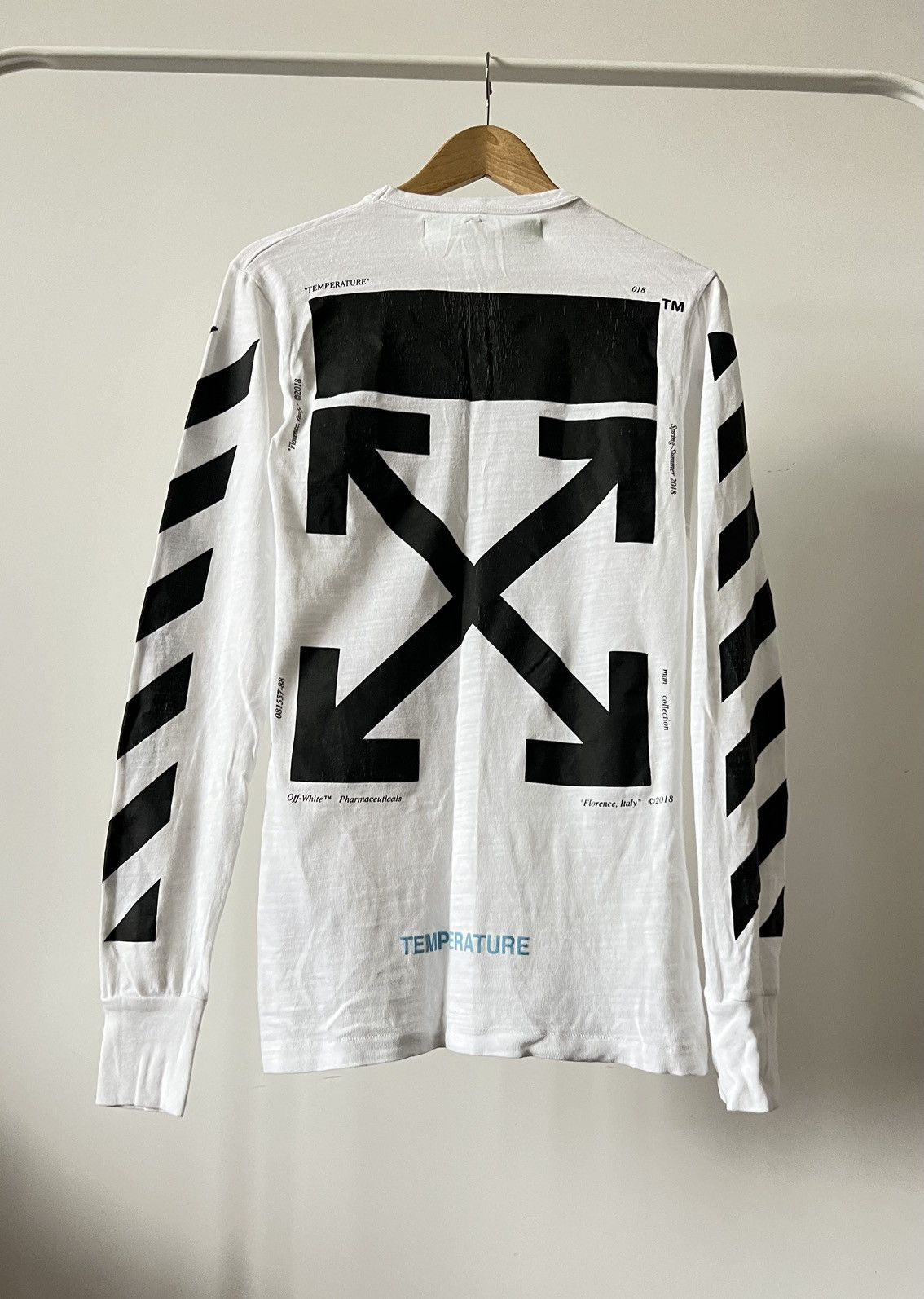 Off-White Off white Mona Lisa Long Sleeve Shirt Big Logo Size US XS / EU 42 / 0 - 10 Thumbnail