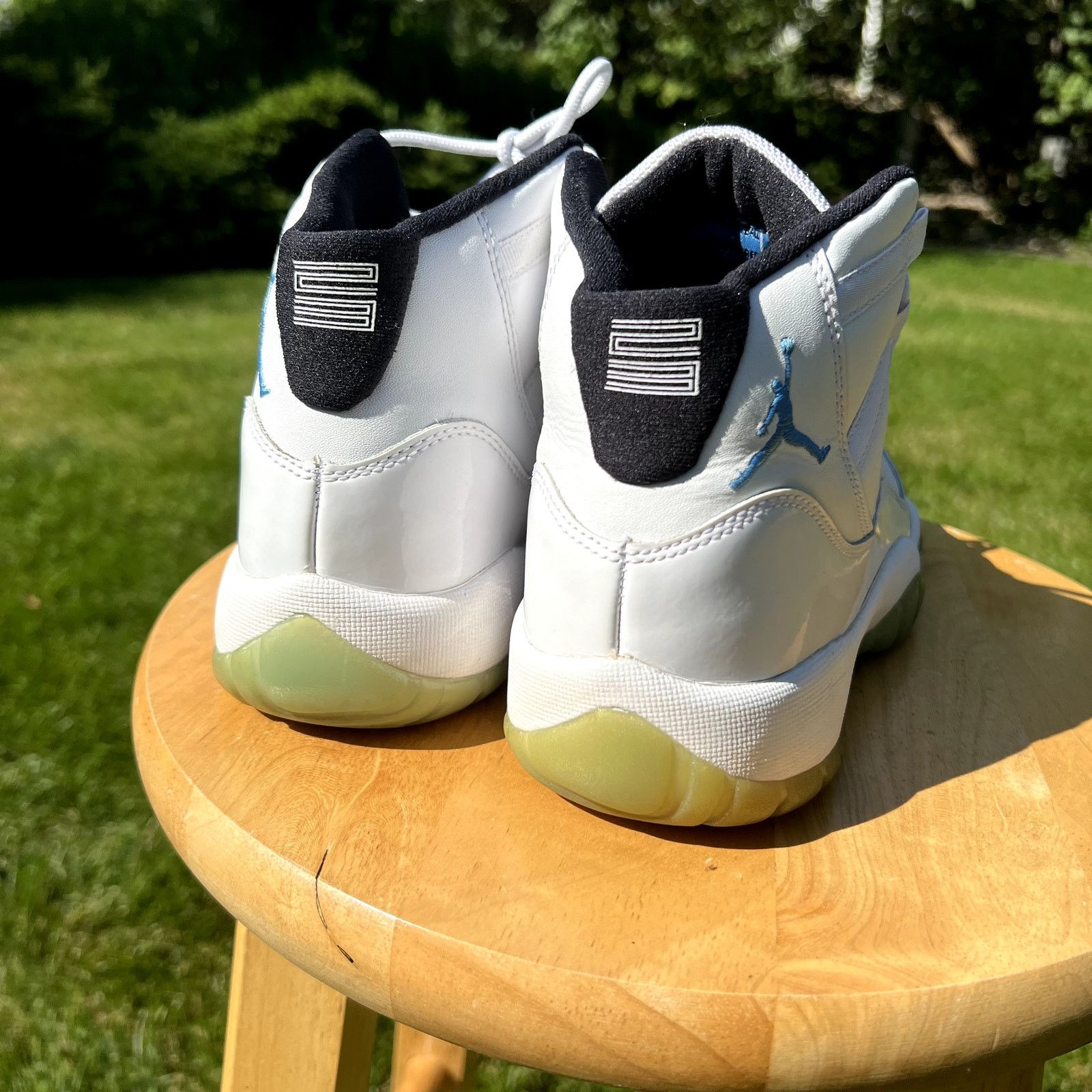 Jordan Brand × Nike Nike Air Jordan 11 BG Legend Blue Men's Shoes - Size 6.5 Size US 6.5 / EU 39-40 - 5 Thumbnail