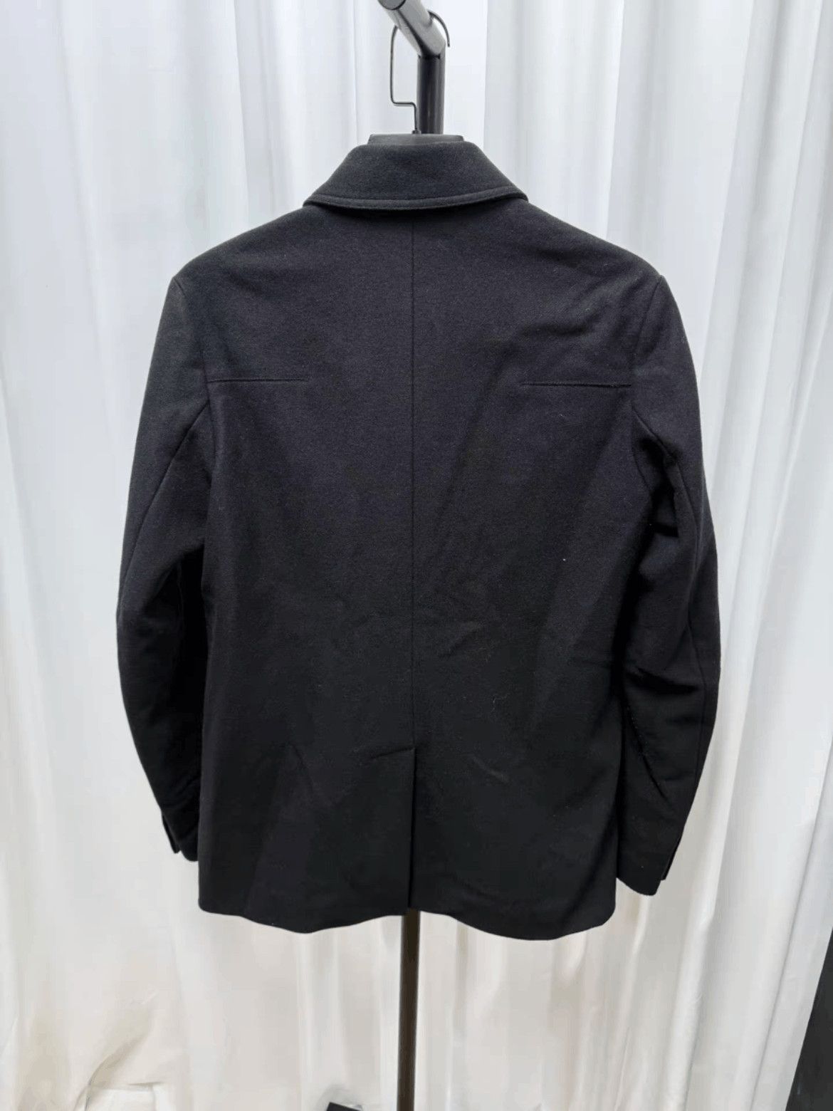 Dior Sz 46 Dior Homme Leather Joint Wool Jacket Size US S / EU 44-46 / 1 - 7 Thumbnail