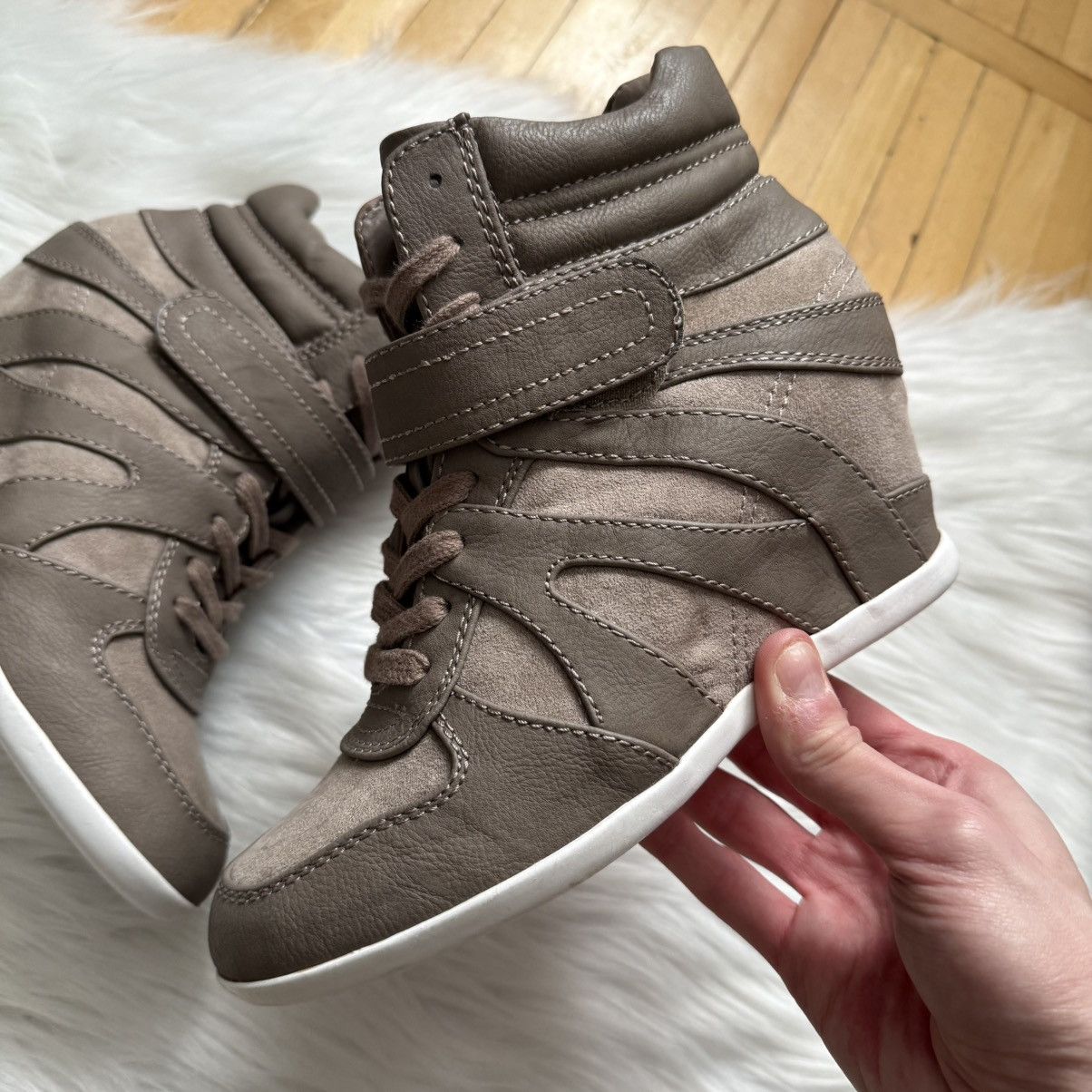 Other 📌 Vintage Catwalk like Isabel Marant Bekett Wedge Sneakers Size US 8 / IT 38 - 8 Thumbnail
