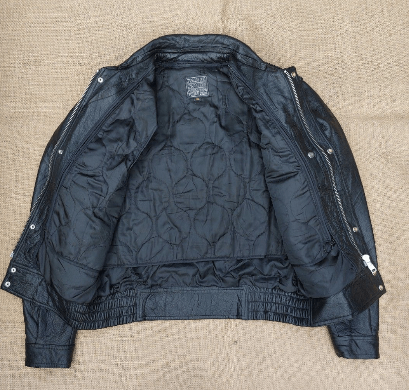 Kadoya Kadoya G1 Jaket Kulit Leather Flight Jacket Size US XL / EU 56 / 4 - 5 Thumbnail