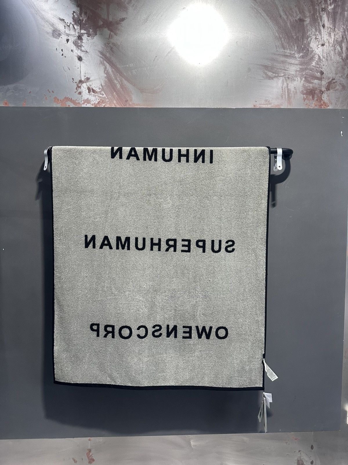 Rick Owens Rick Owens RH beach towel-Blk/prl Size ONE SIZE - 2 Thumbnail