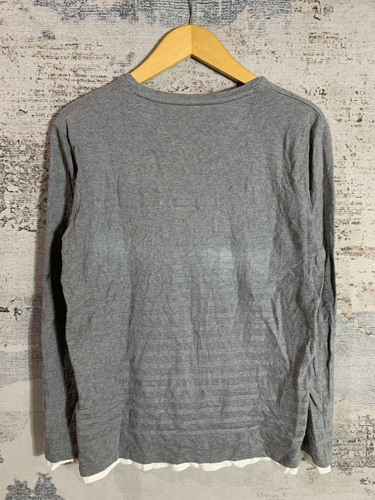 Burberry × Designer Burberry Rare Black Label Longsleeve JAPAN Size US L / EU 52-54 / 3 - 2 Thumbnail