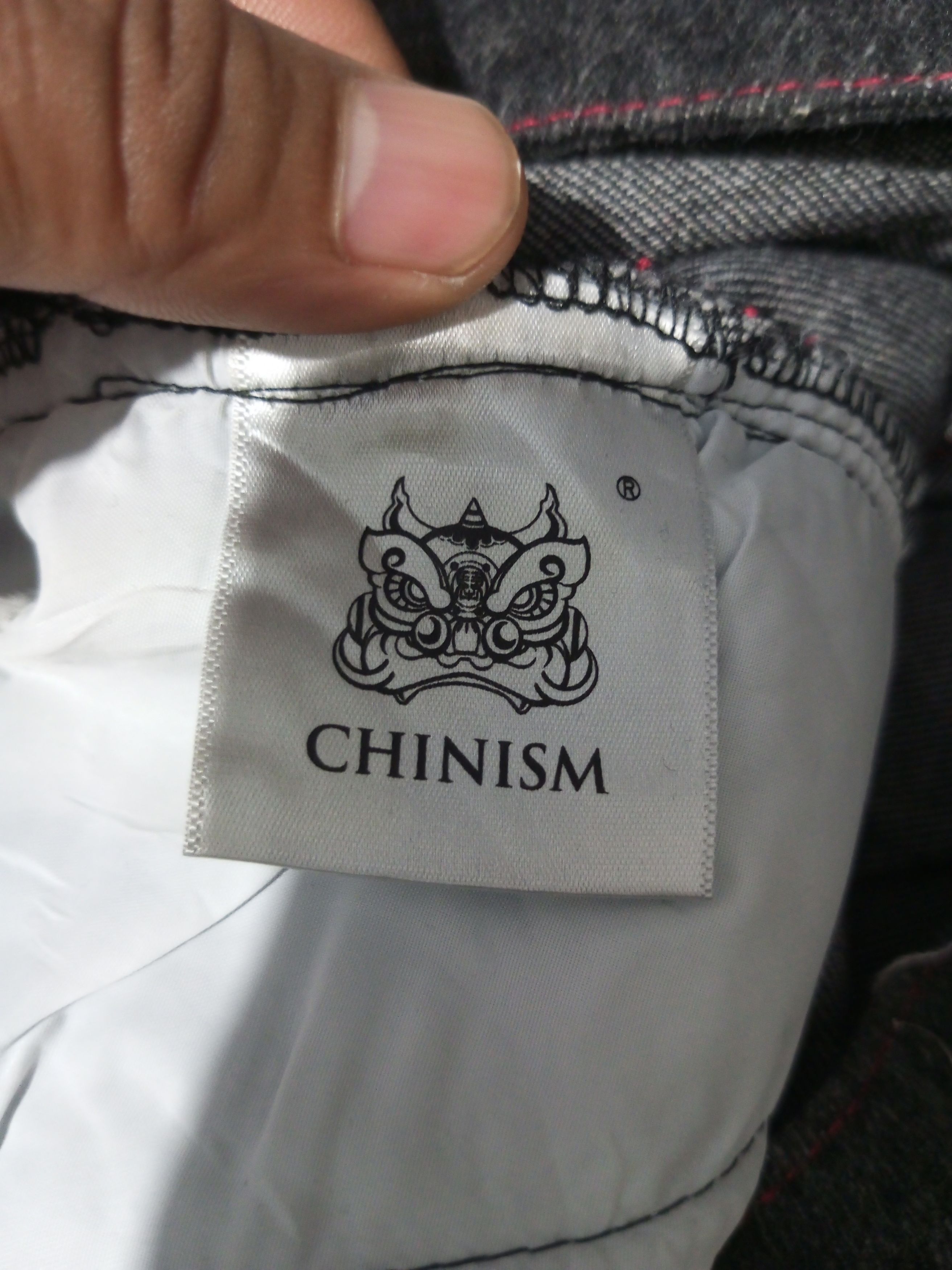 20471120 Vintage chinism multi pocket grey denim Size US 31 - 15 Thumbnail