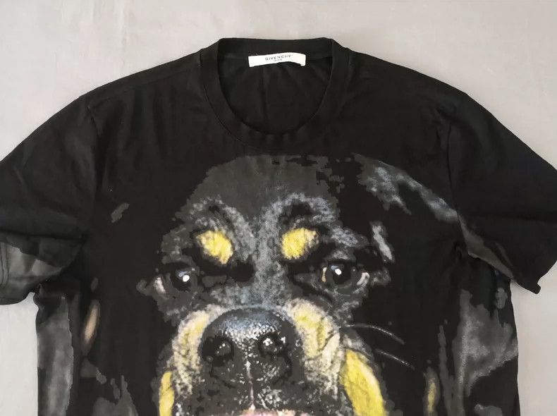 Givenchy Givenchy Dog Head Short Sleeve T-Shirt Size US L / EU 52-54 / 3 - 2 Thumbnail