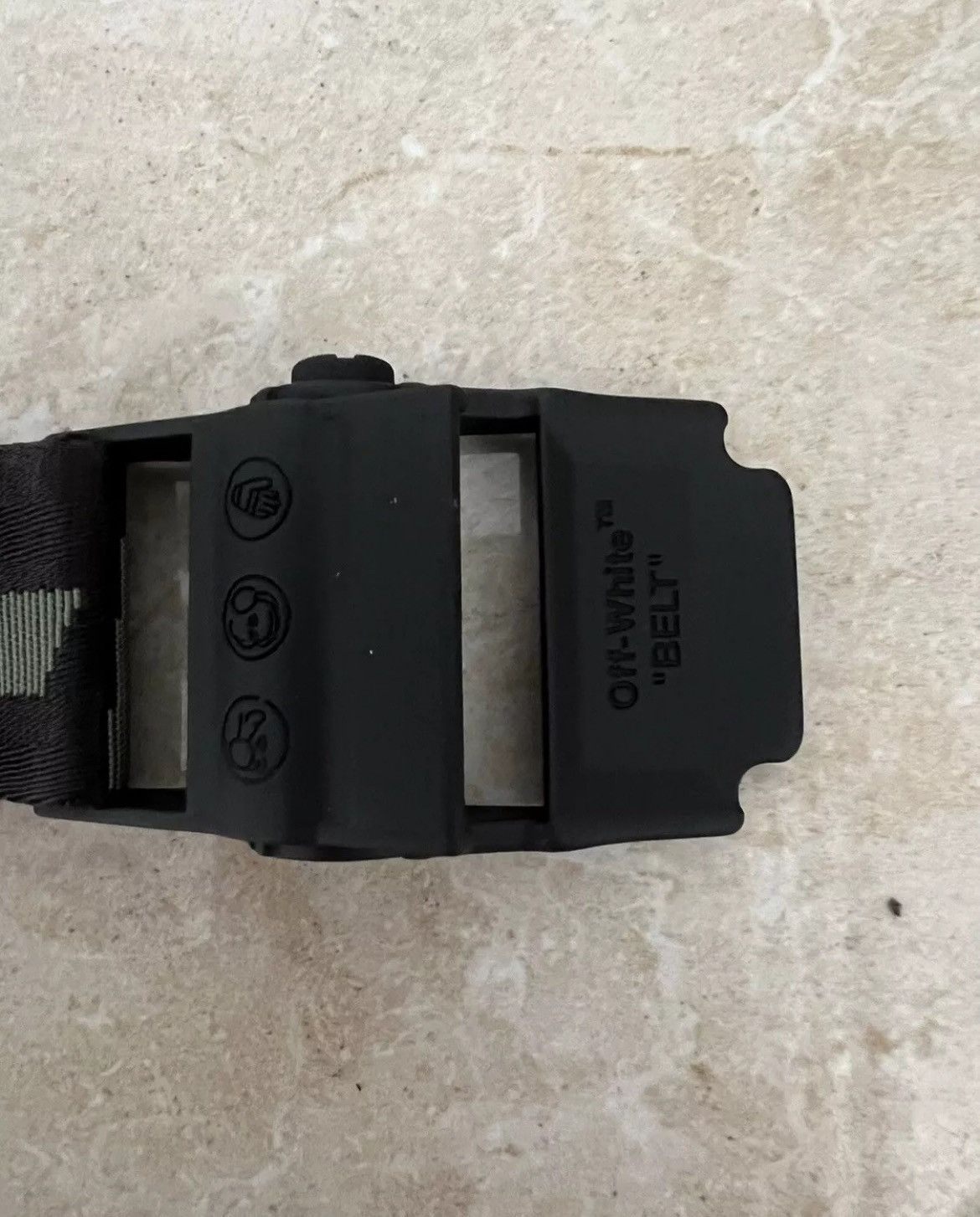 Off-White × Virgil Abloh 🔥 NWT OFF-WHITE INDUSTRIAL BELT Size ONE SIZE - 8 Thumbnail