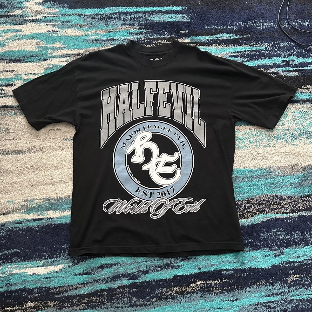 Half Evil Half Evil World of Evil Tee Size US XL / EU 56 / 4 - 1 Thumbnail