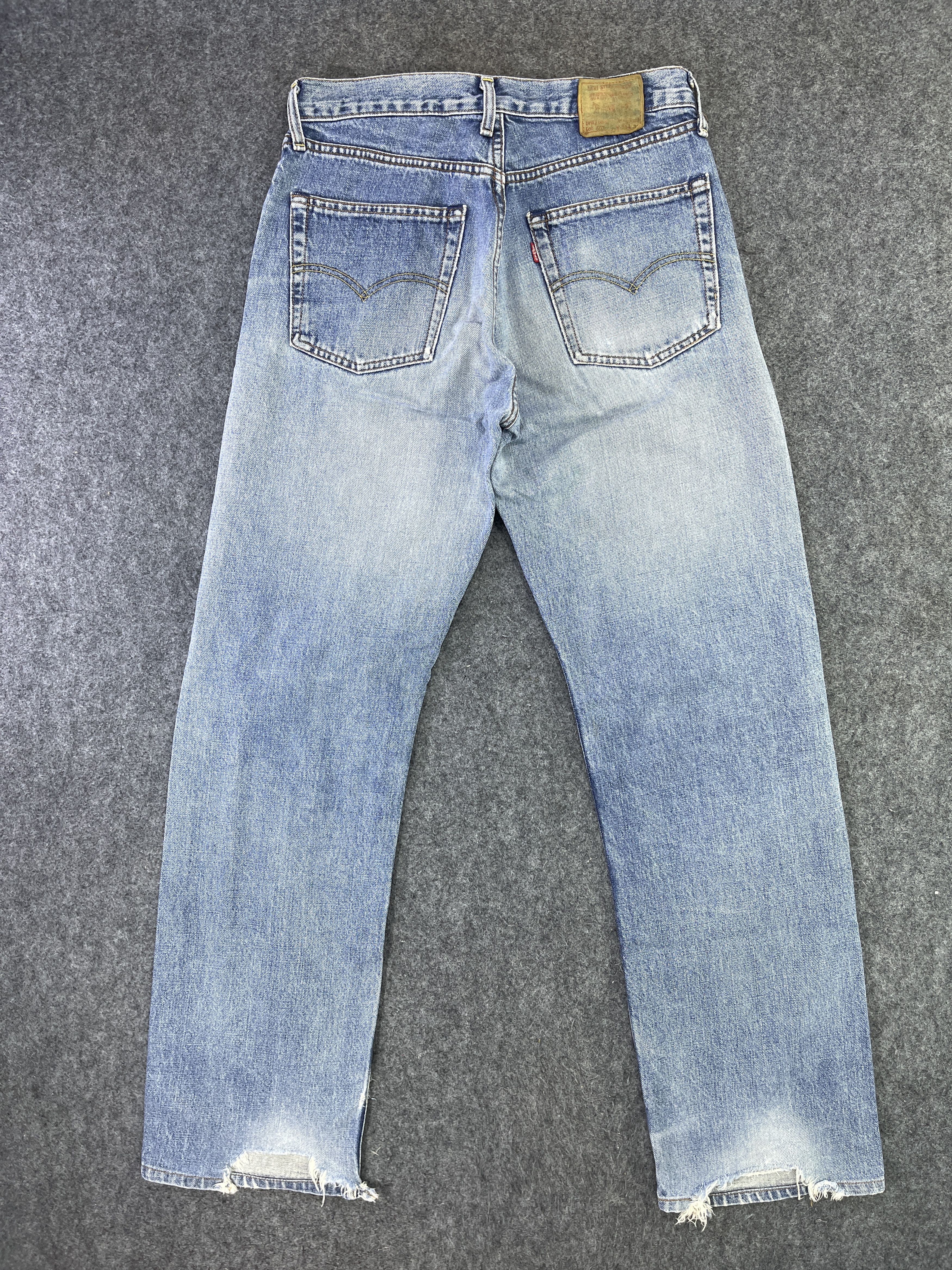 Levi's Vintage Levis 503 Distressed Jeans - J906 Size US 30 / EU 46 - 2 Thumbnail