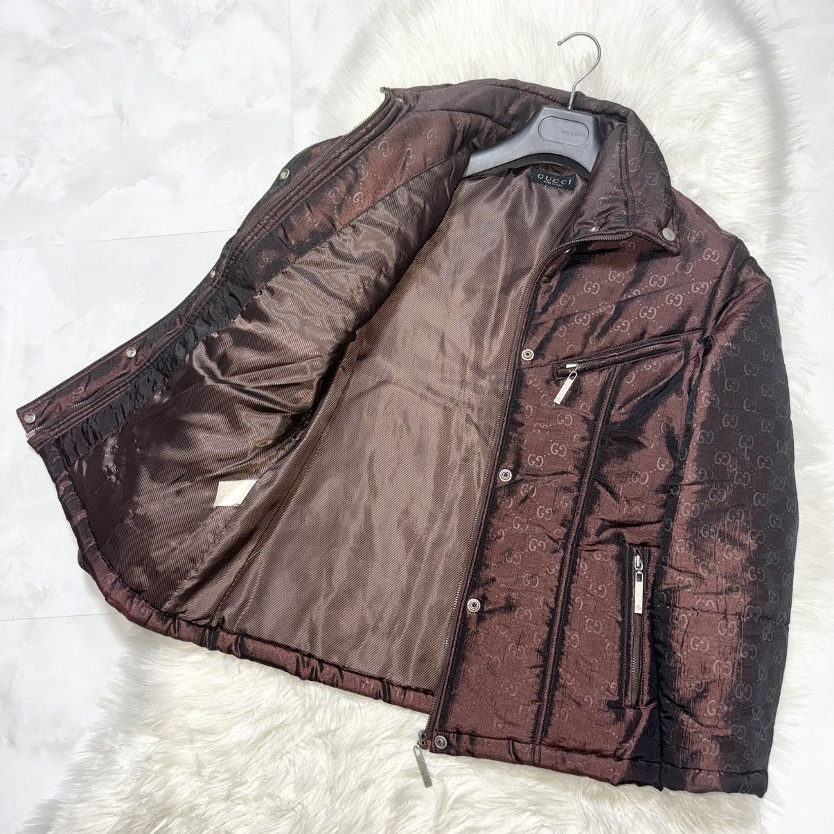 Gucci Gucci Tom Ford-Era Hologram GG All-Over Print Jacket Size US S / EU 44-46 / 1 - 6 Thumbnail