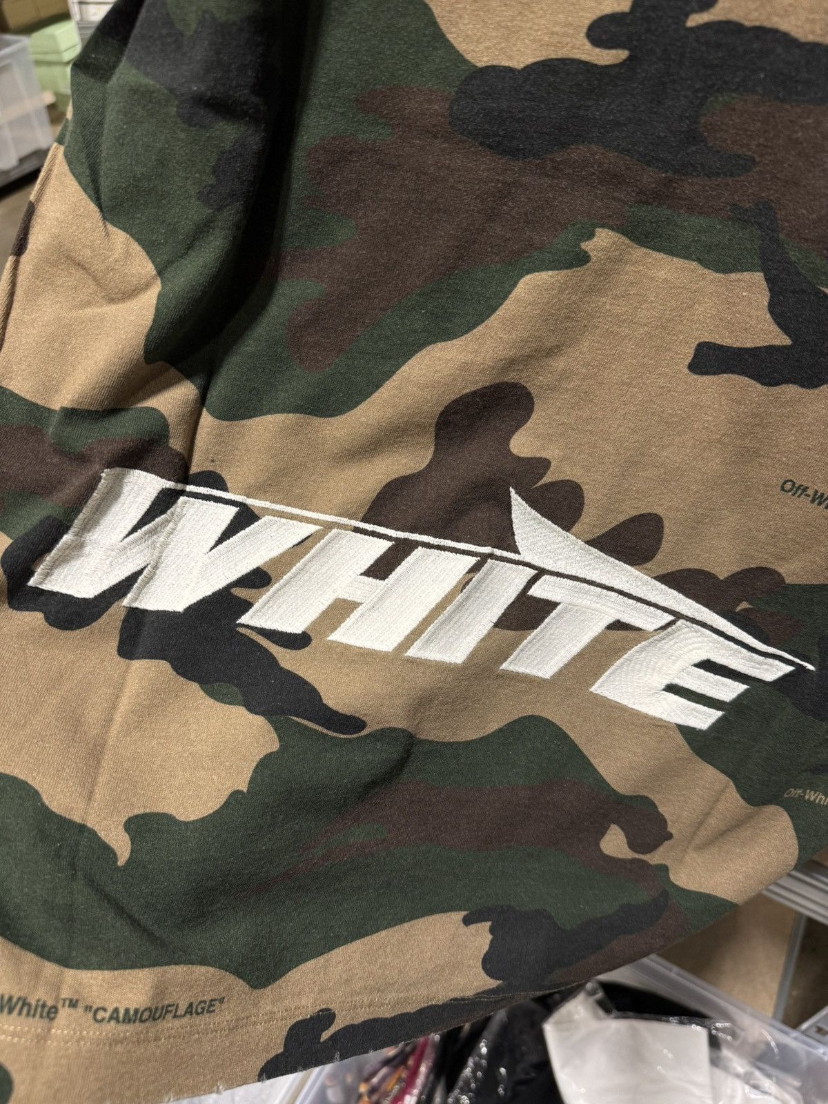 Off-White Off-White Camouflage Arrow T-Shirt NEW 500$ Size US L / EU 52-54 / 3 - 5 Thumbnail