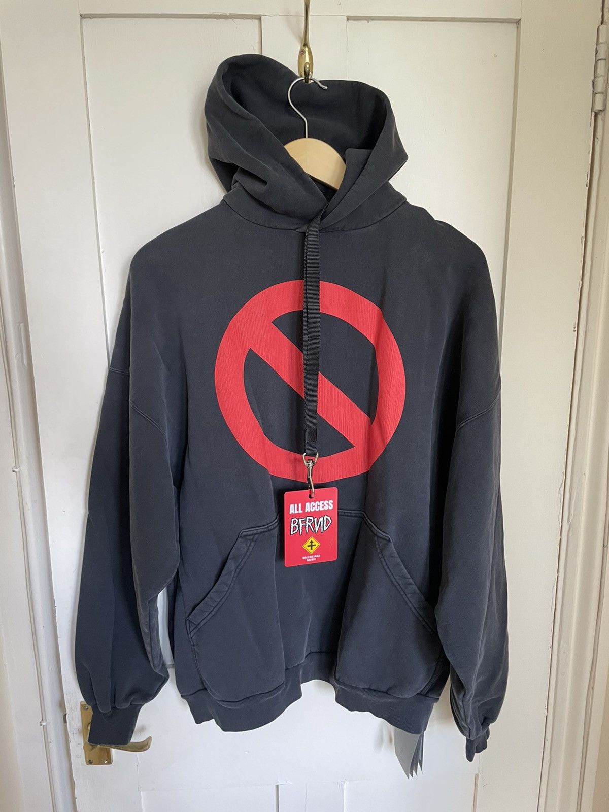 Balenciaga RARE Summer 2024 BFRND Hoodie (3) Size US L / EU 52-54 / 3 - 1 Thumbnail