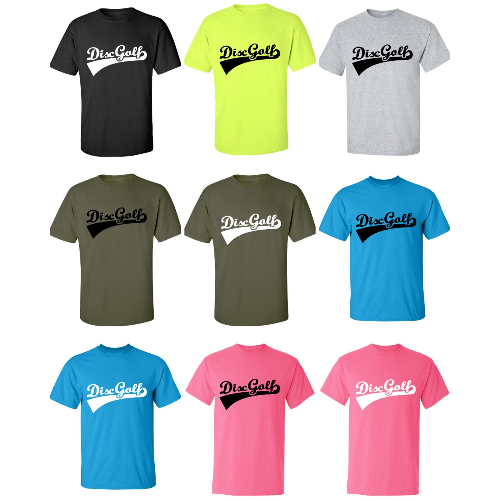 Gildan Disc Golf T Shirt DISCGOLF LOGO Discgolfer Discgolfing Shirt Size US XL / EU 56 / 4 - 3 Thumbnail