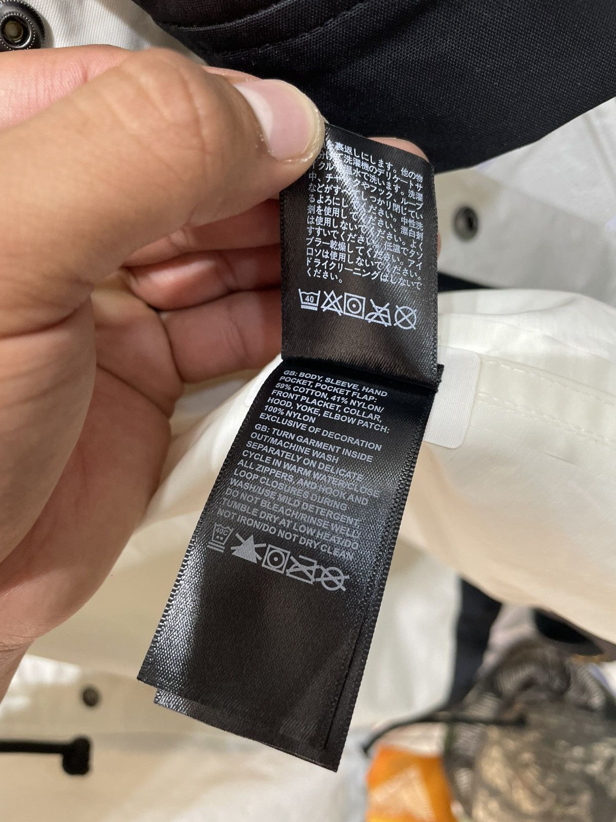 Sacai × The North Face Sacai X The North Face White Parka Size US M / EU 48-50 / 2 - 11 Thumbnail