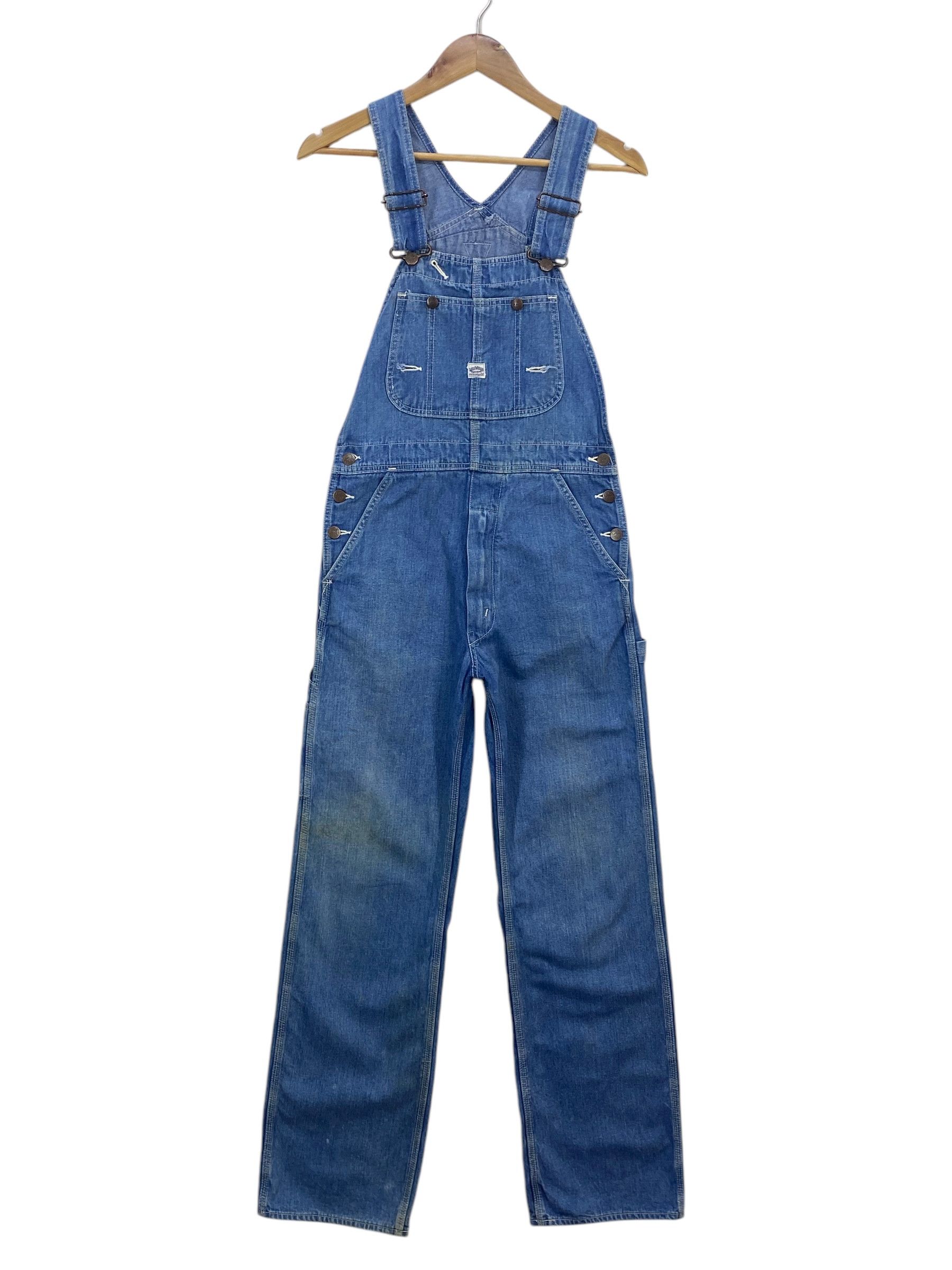 Other Big John Denim Bib Overalls Hip Hop Skateboards Workwear Size US 28 / EU 44 - 2 Thumbnail