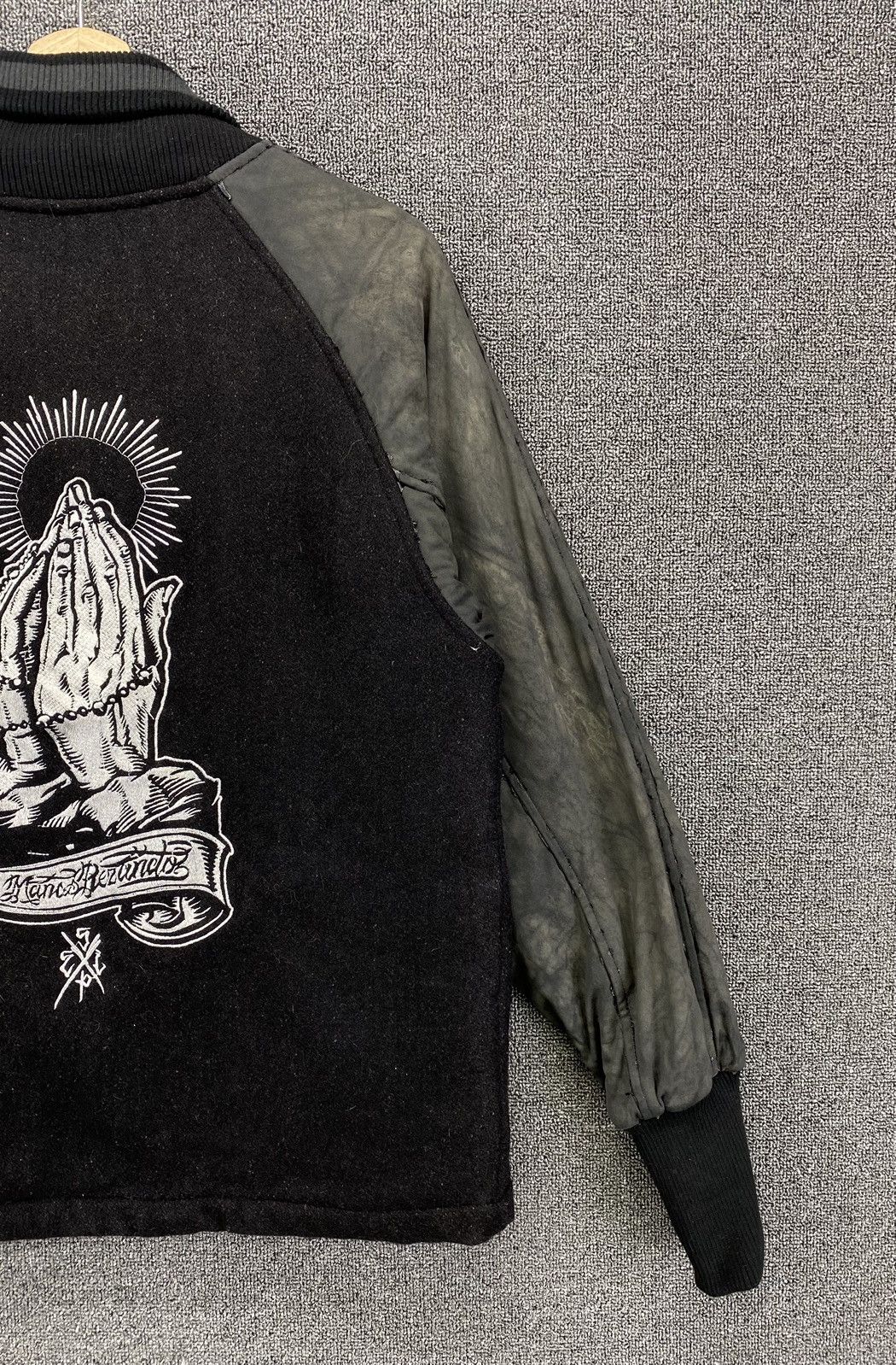 Japanese Brand Vintage Eyecandy Paisley Inspired Wacko Maria Varsity Jacket Size US L / EU 52-54 / 3 - 4 Thumbnail