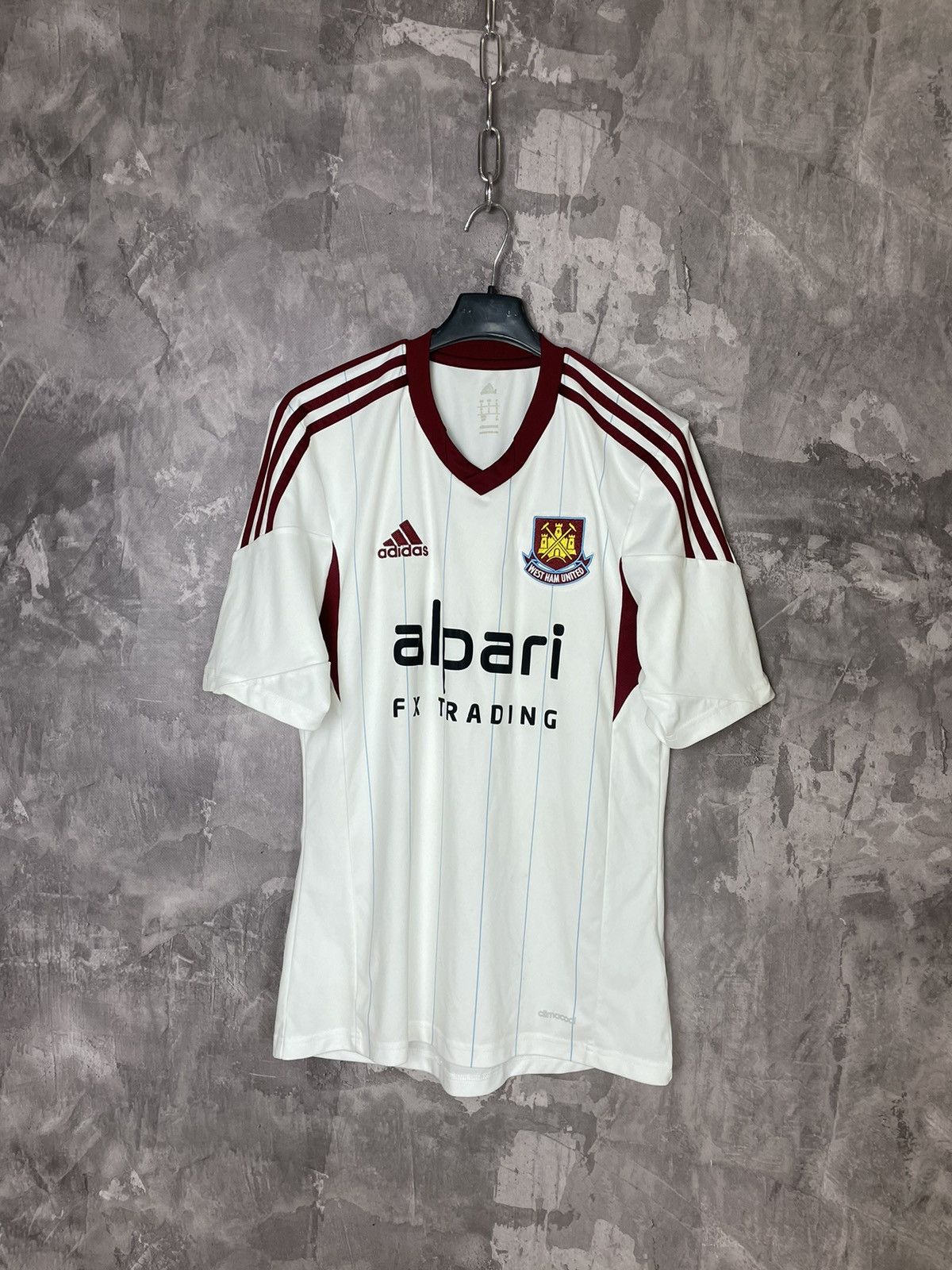 Vintage West Ham United shirt adidas jersey alpari kit Size US S / EU 44-46 / 1 - 1 Thumbnail