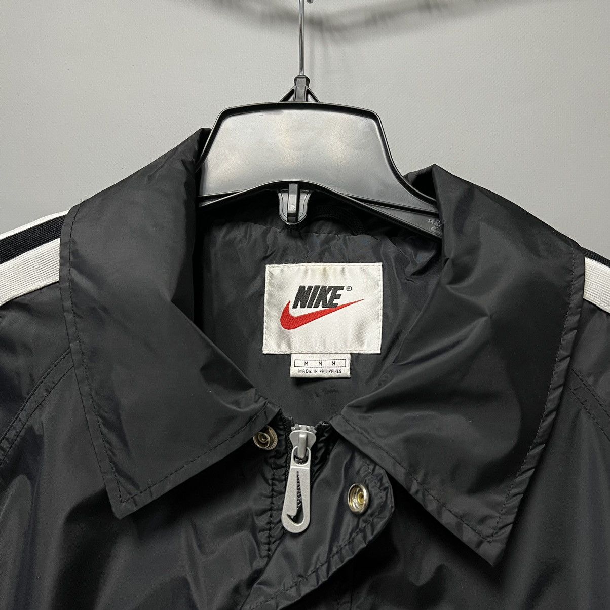 Nike × Vintage 90s Vintage Nike Jacket Black Y2K Size US M / EU 48-50 / 2 - 5 Thumbnail