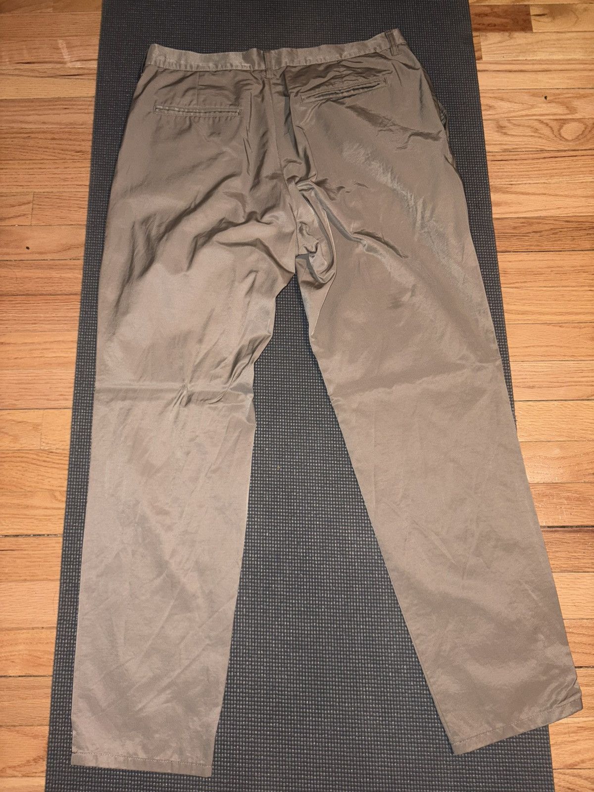 Robert Geller Robert Geller shimmer beige pants Size US 33 - 2 Thumbnail