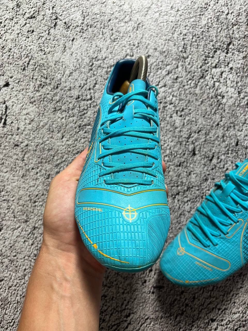 Nike Nike Vapor 14 Academy FG/MG Chlorine Blue Men's Soccer Size US 7 / EU 40 - 6 Thumbnail