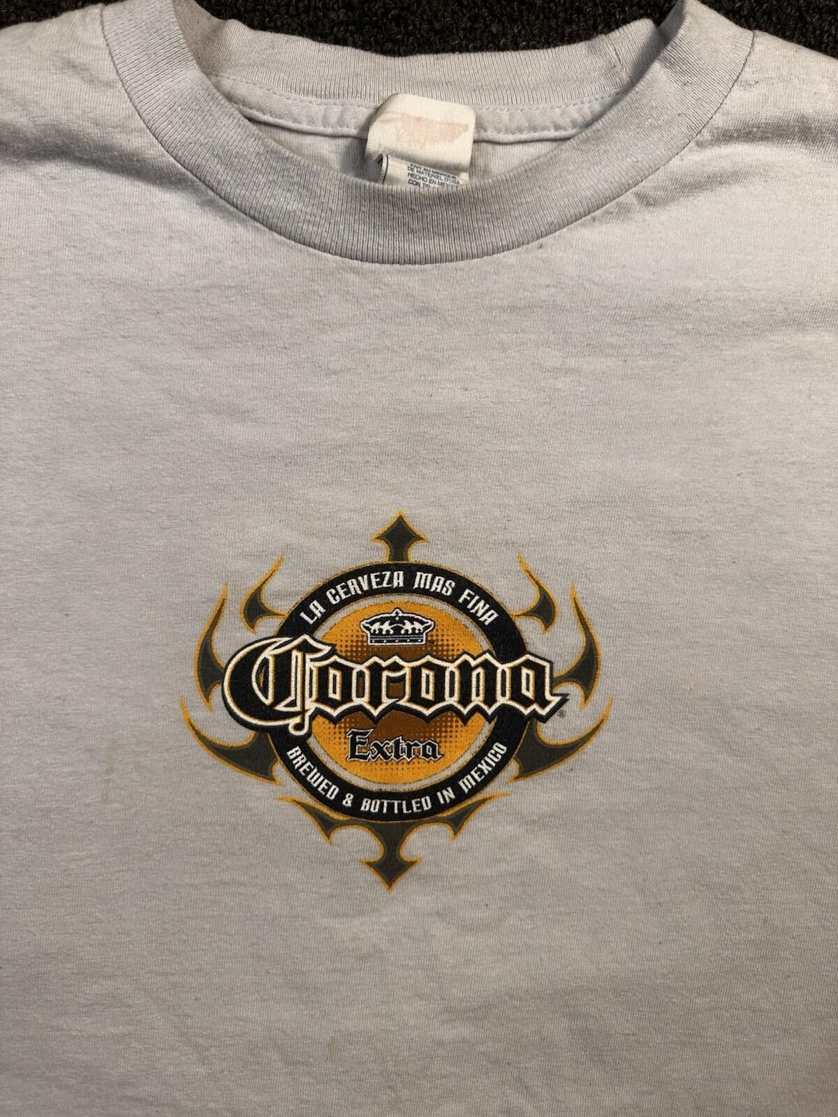 Other VTG 2004 Corona Extra Beer T-Shirt - Size L (Fits like S/M) Size ONE SIZE - 8 Thumbnail