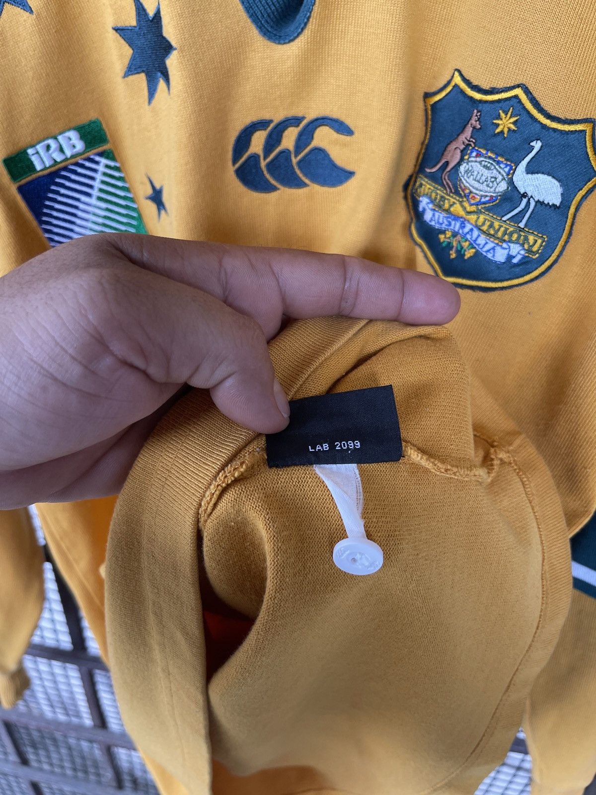Canterbury of New Zealand Rare🔥Vintage CANTERBURY iRB Rugby World Cup Shirt Size US M / EU 48-50 / 2 - 12 Thumbnail