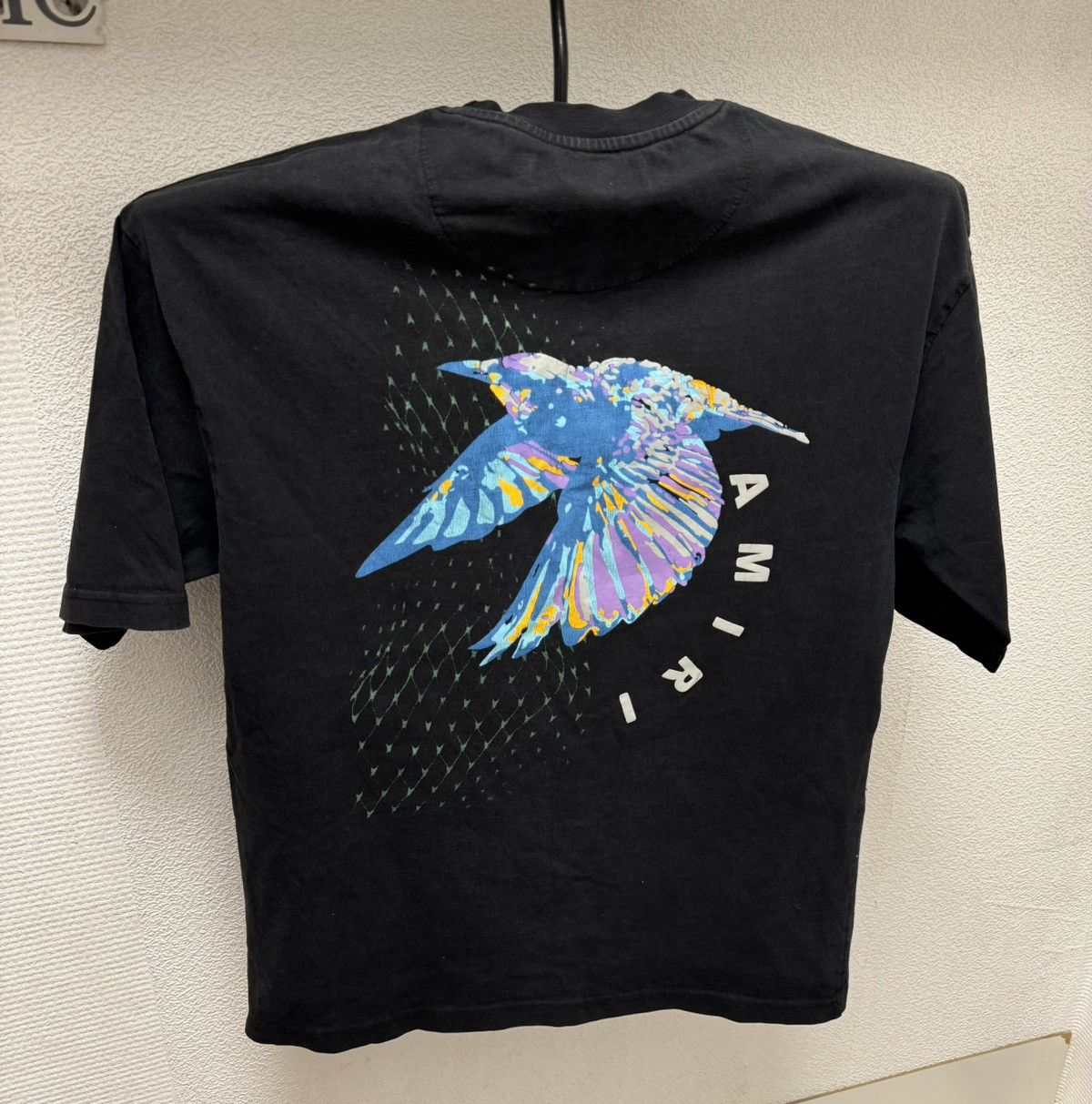 Japanese Brand Amiri black t-shirt M sz Japanese Japan flower Size US M / EU 48-50 / 2 - 1 Thumbnail