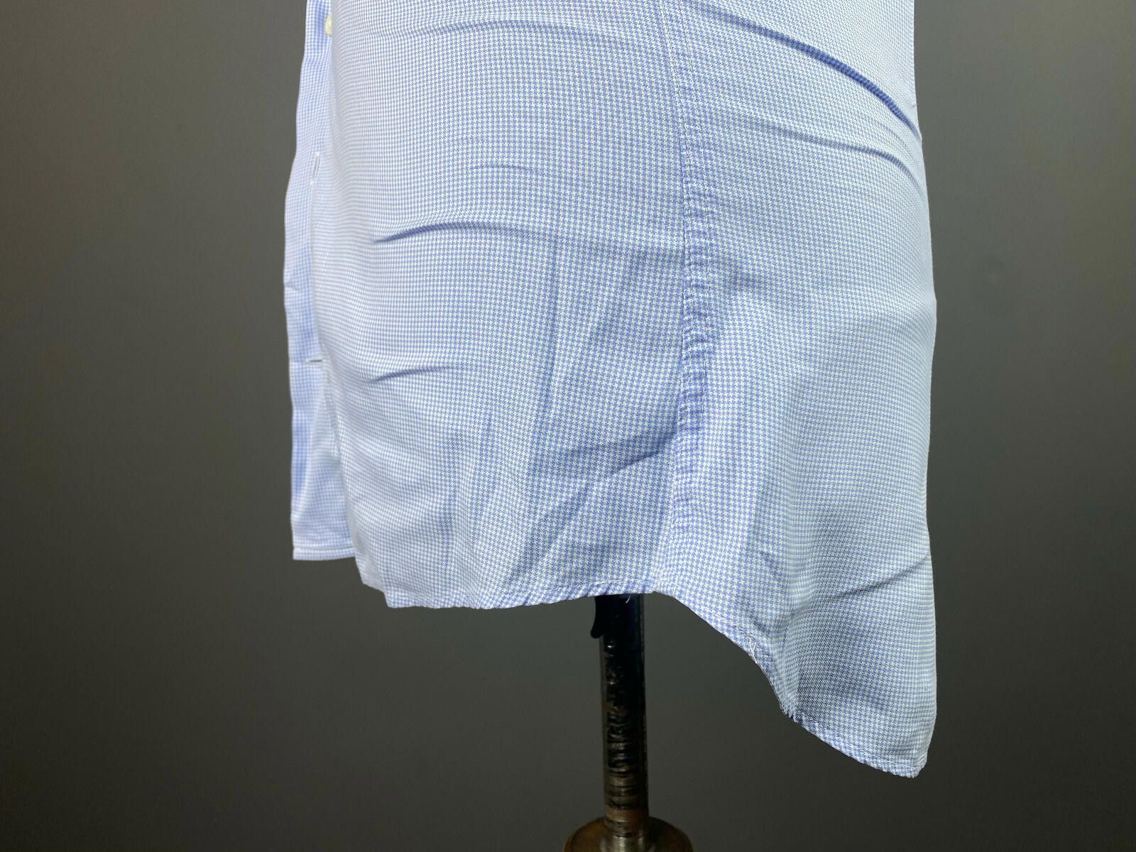 Suitsupply Men Suit Supply Cotton Two Ply Blue Dress Shirt Size 39 Size US M / EU 48-50 / 2 - 5 Thumbnail