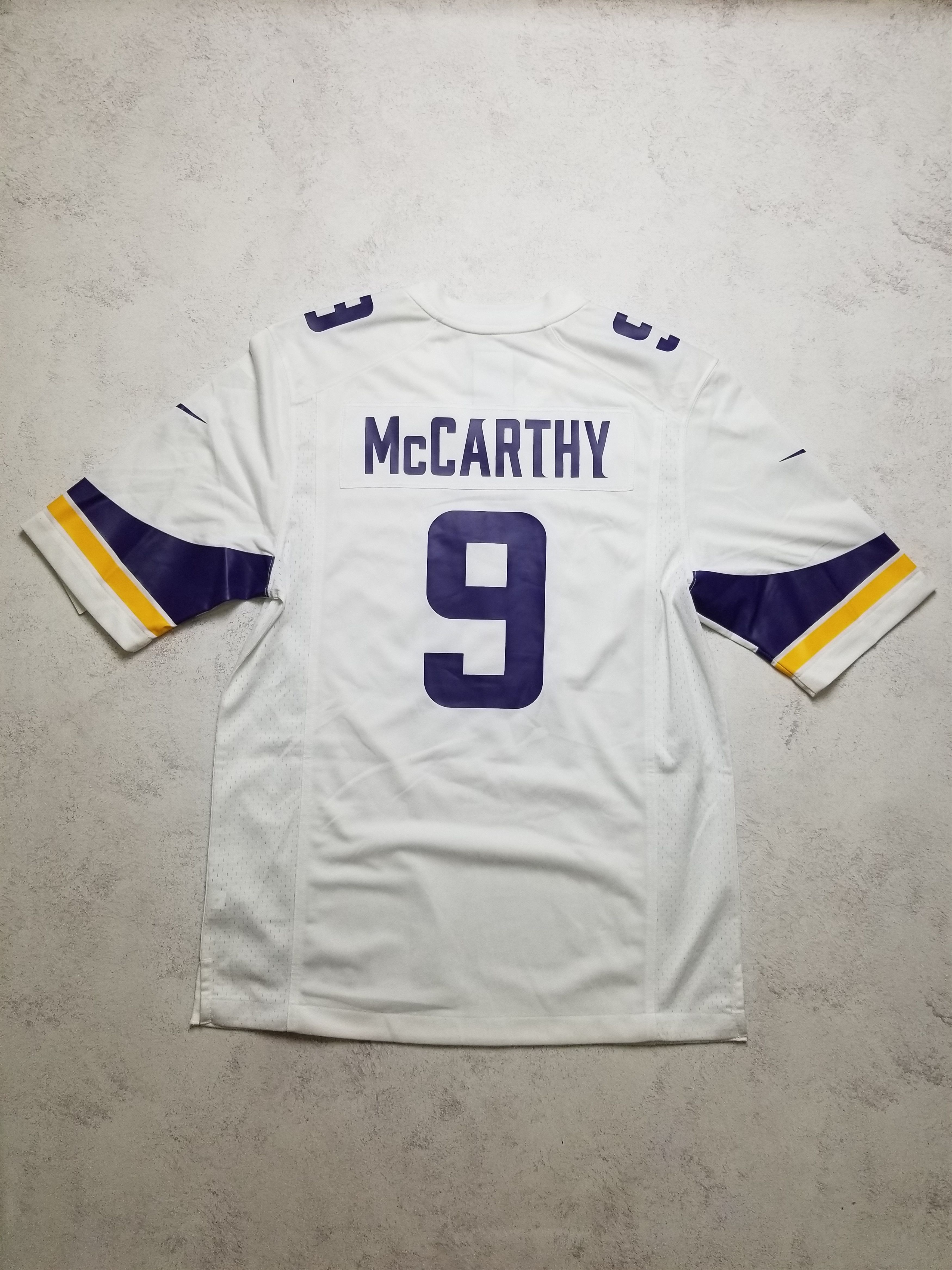 Nike J.J. McCarthy #9 Minnesota Vikings Nike On-field Game Jersey Size US M / EU 48-50 / 2 - 2 Thumbnail