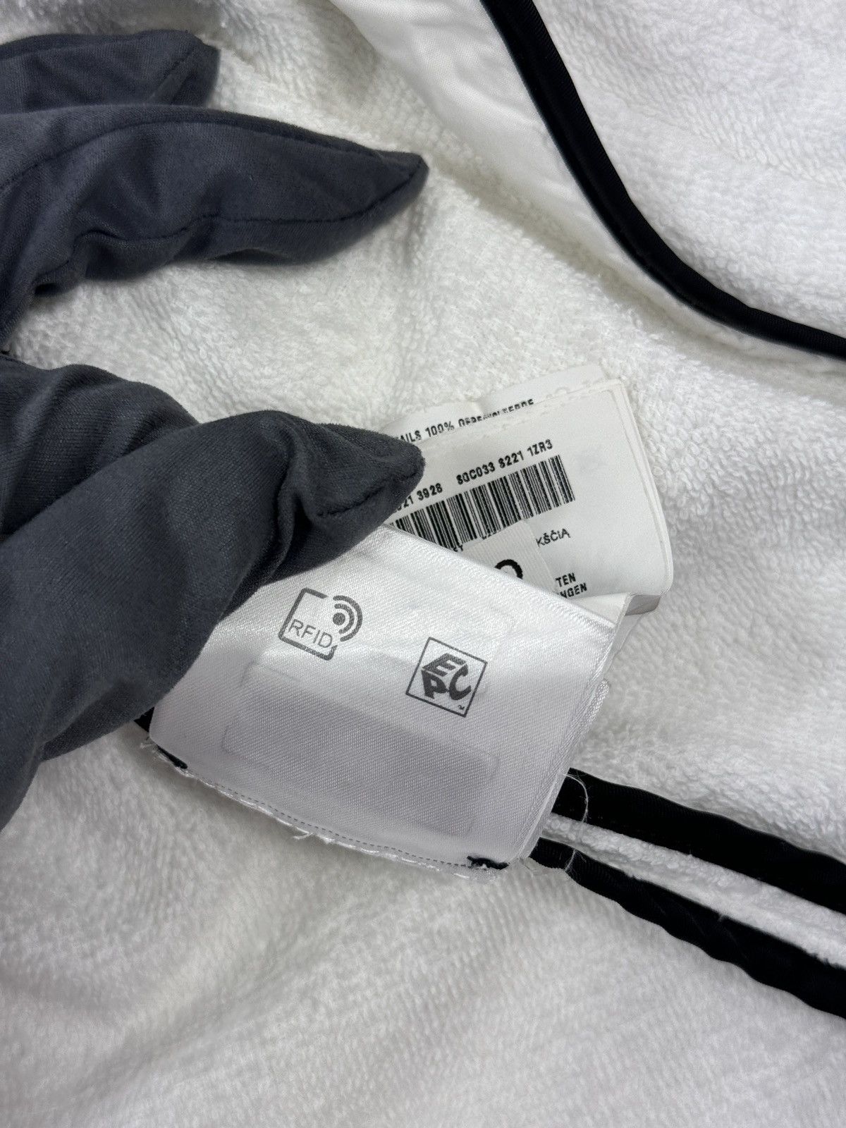 Prada TRIANGLE LOGO FLEECE ZIP UP Size US XL / EU 56 / 4 - 22 Thumbnail