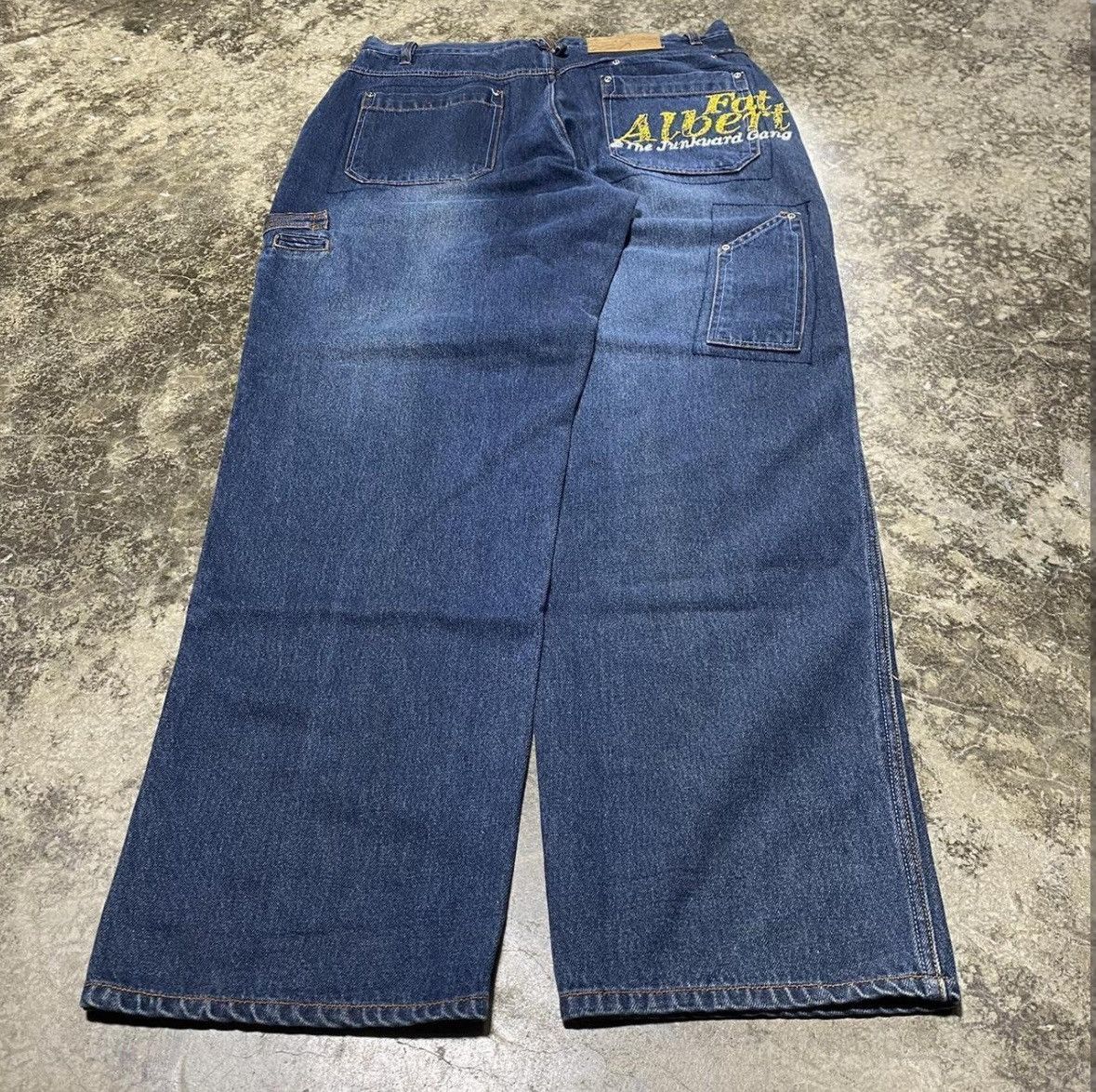 90s Y2K FUBU fat good Albert baggy jeans