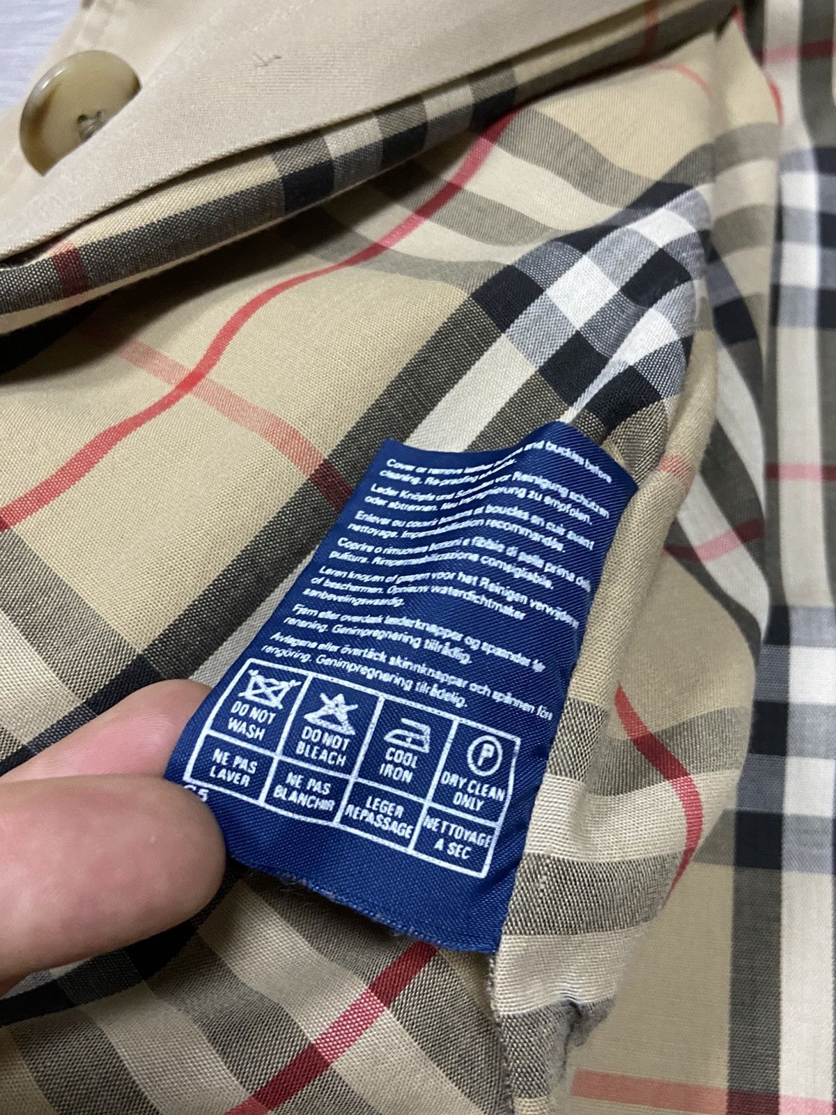Burberry Burberry London England vintage nova check trench coat belt Size L / US 10 / IT 46 - 11 Thumbnail