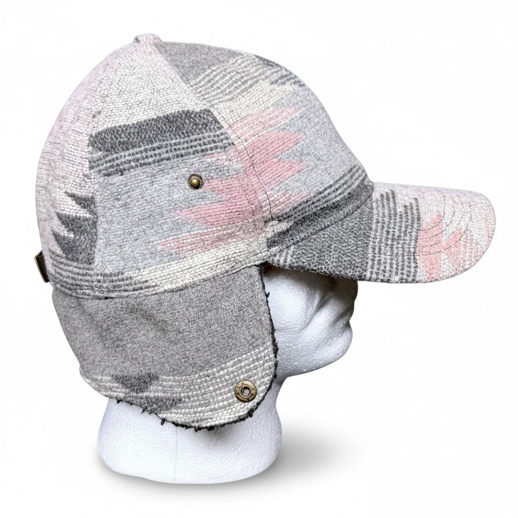 Other Scala Trooper Trapper Hat Southwestern Aztec Sherpa Ear Flap Size ONE SIZE - 1 Thumbnail