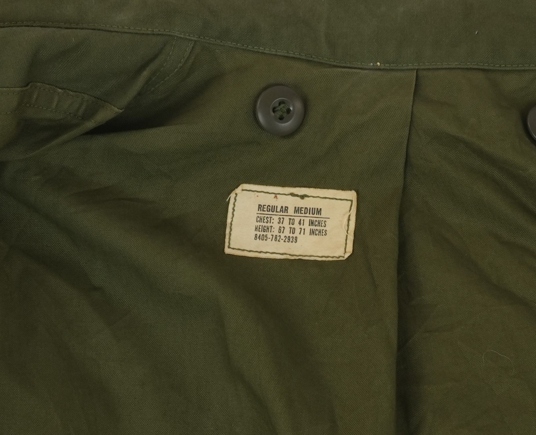 Alpha Industries Vintage 80s Military OG-107 M-65 Field Jacket Size US M / EU 48-50 / 2 - 5 Thumbnail