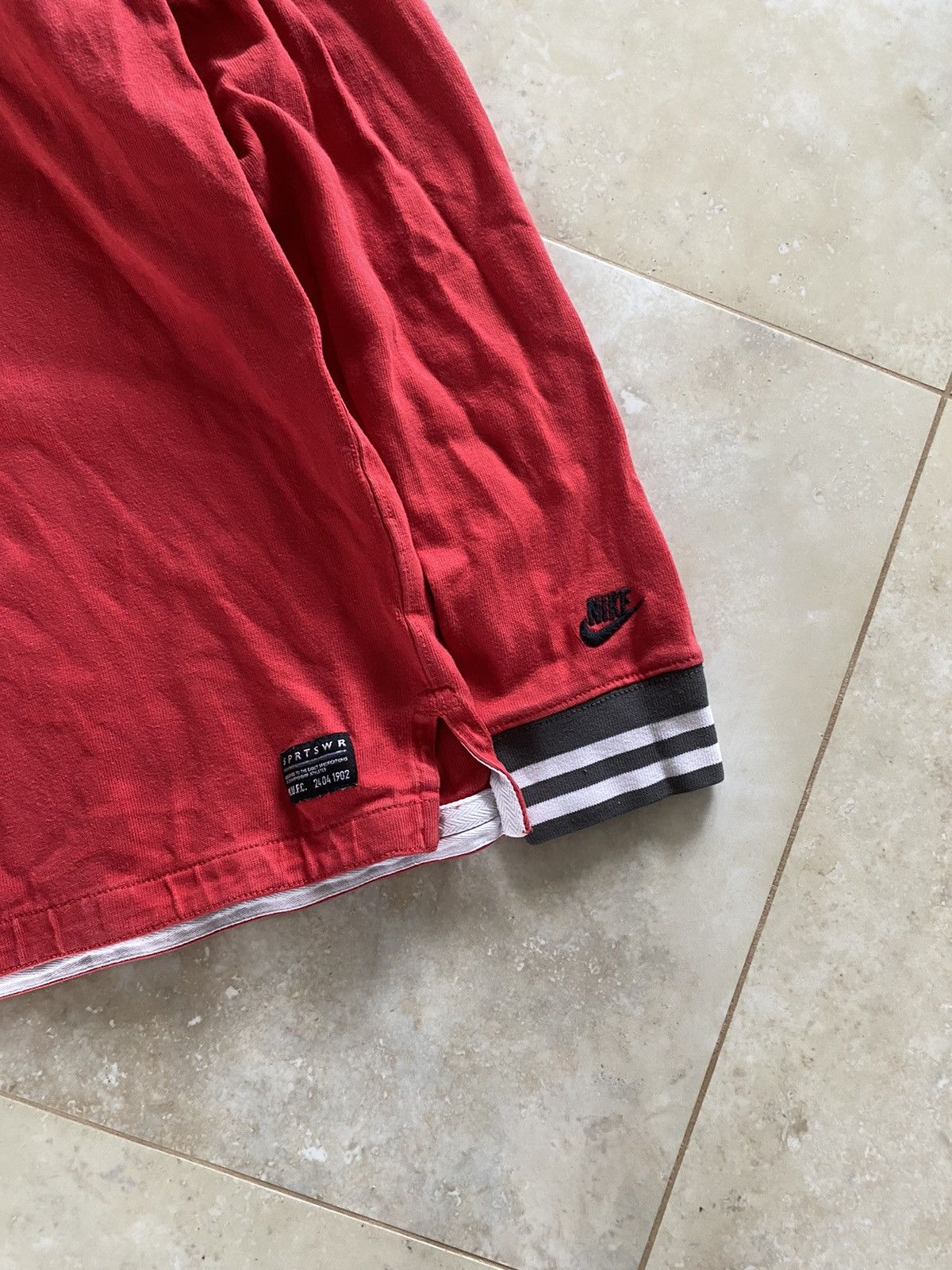 Nike Vintage Regby Shirt Nike Manchester United #7 Big Logo Y2K Size US L / EU 52-54 / 3 - 5 Thumbnail