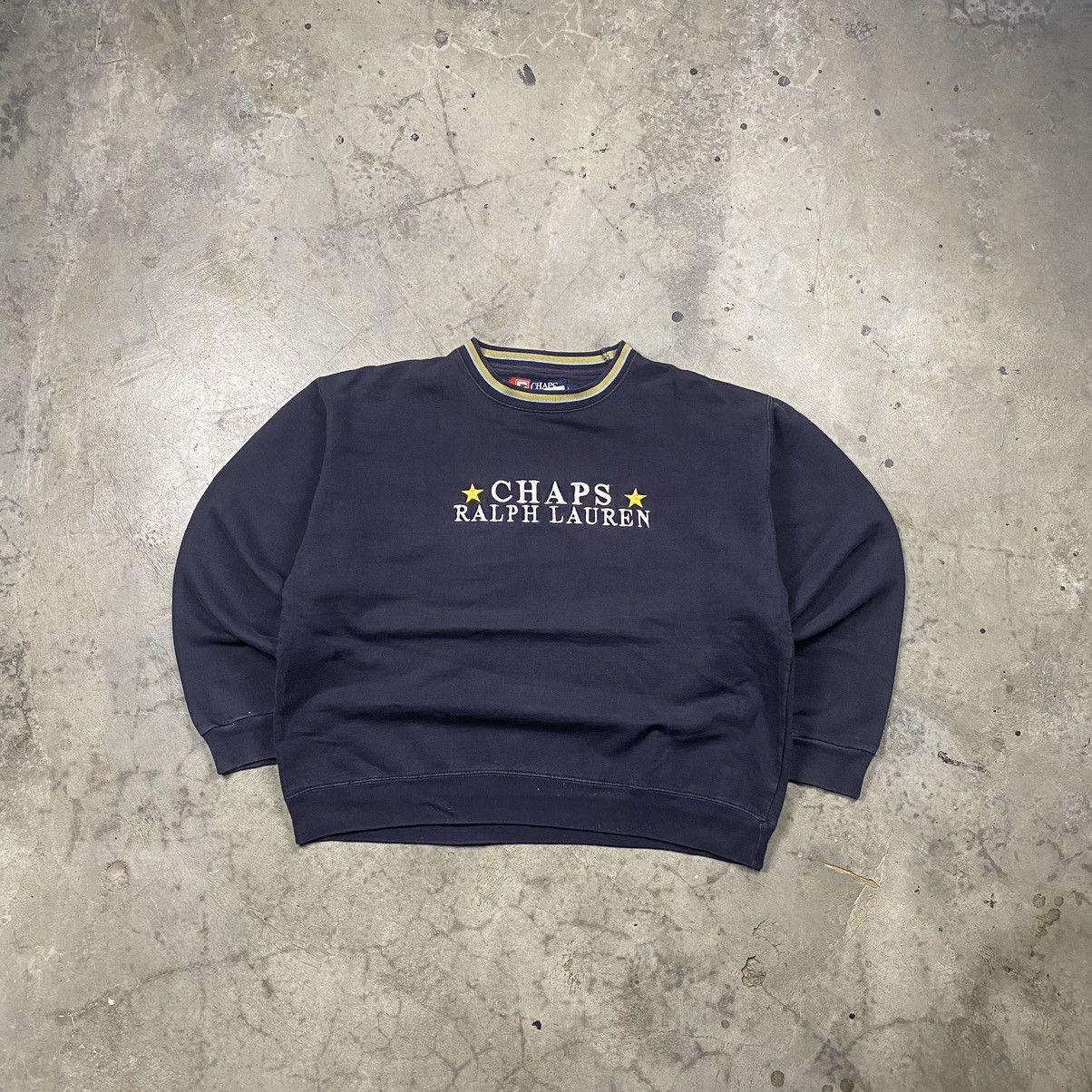 Chaps × Polo Ralph Lauren × Vintage y2k Chaps Ralph Lauren Boxy Crewneck Size US M / EU 48-50 / 2 - 1 Thumbnail