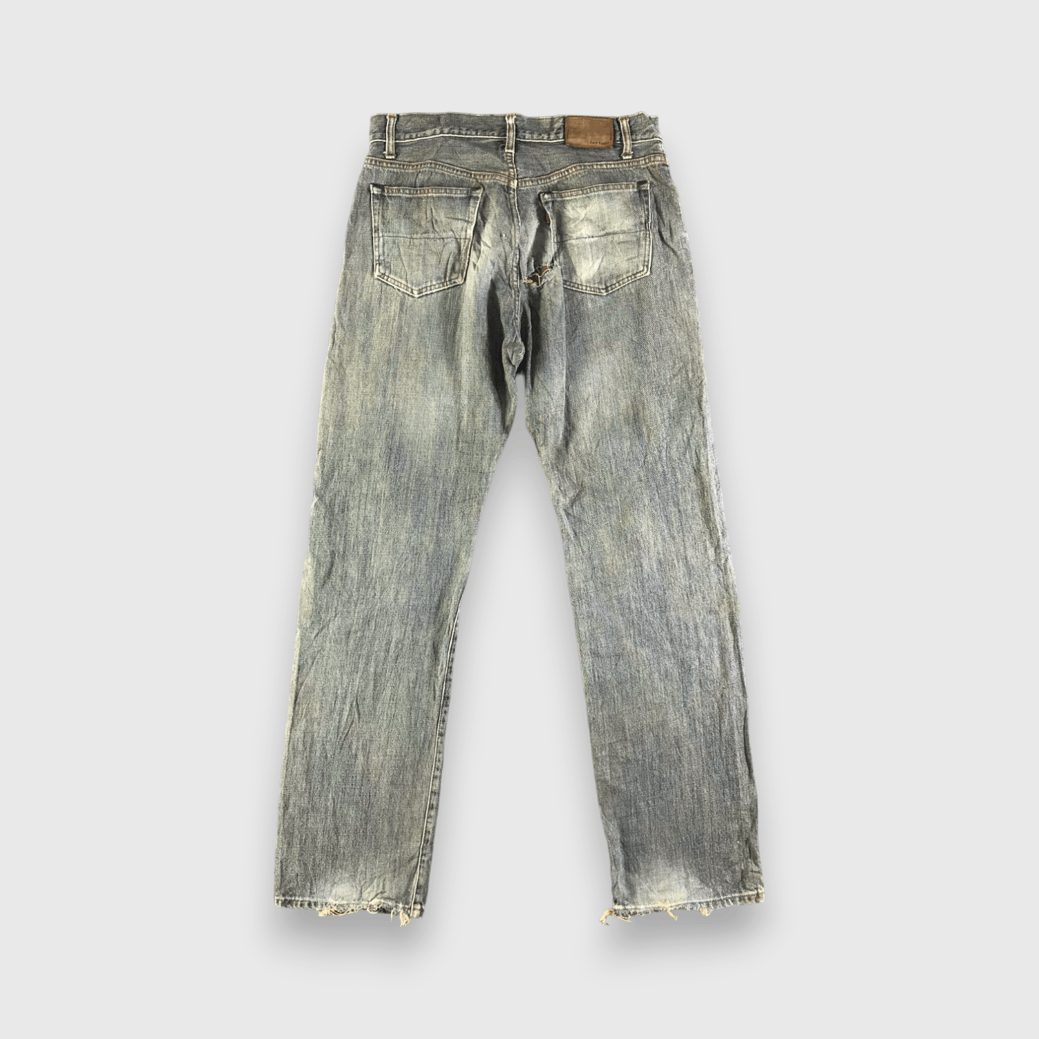 Vintage Vintage Gold Rush Rally Jeans-J4580 Size US 33 - 2 Thumbnail