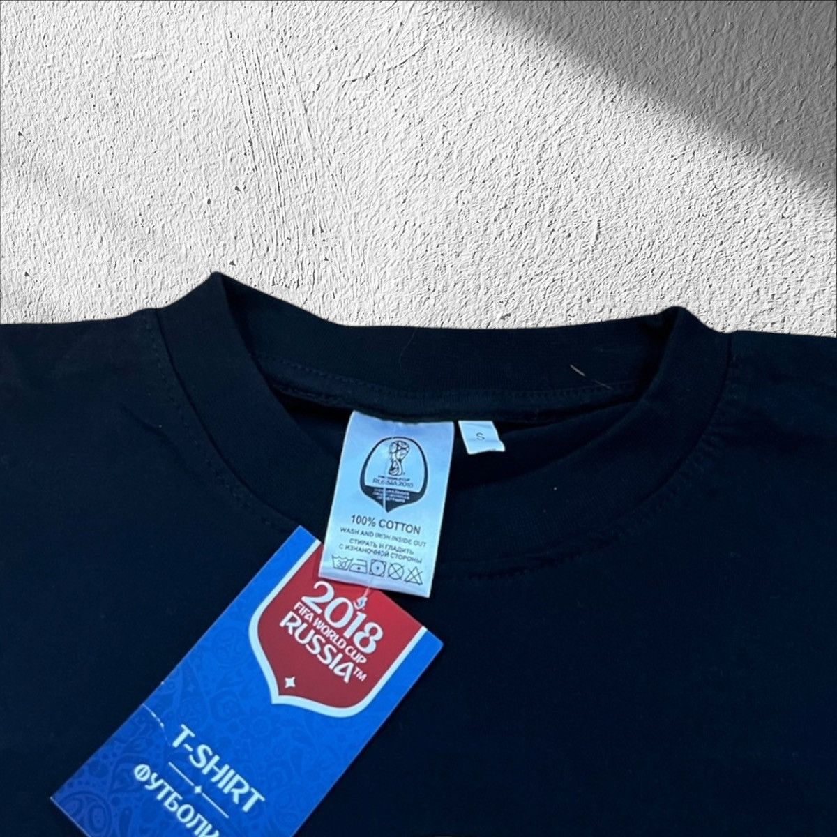 Other 2018 FIFA World Cup Russia Trophy Shirt NWT Small Size US S / EU 44-46 / 1 - 3 Thumbnail